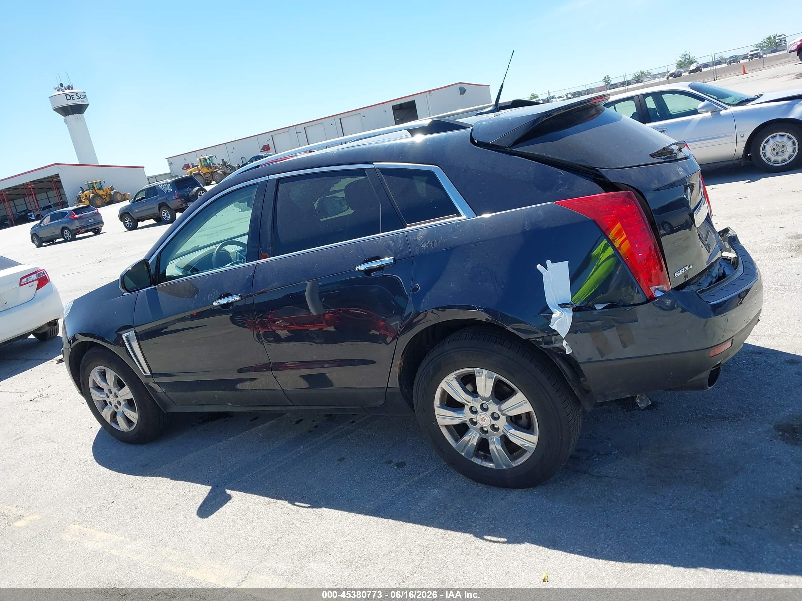 2014 Cadillac Srx Luxury Collection Синий vin: 3GYFNEE34ES535404