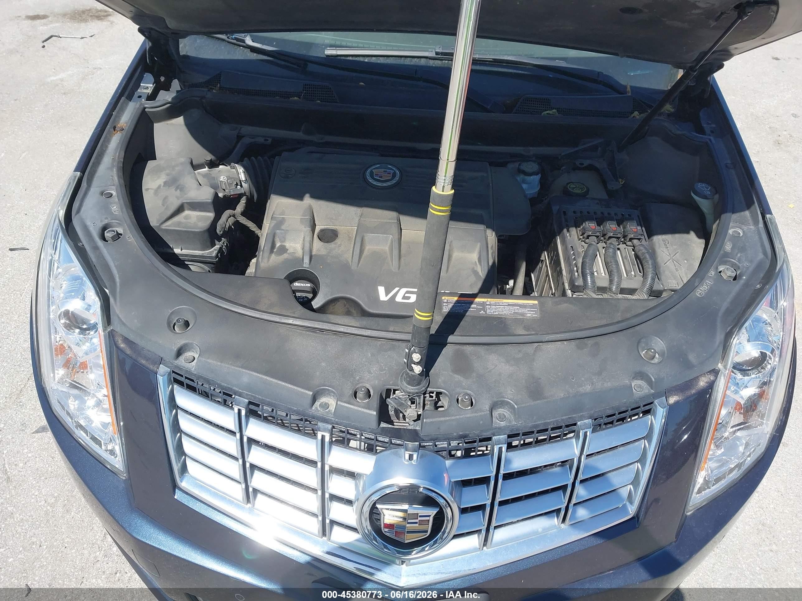 2014 Cadillac Srx Luxury Collection Синий vin: 3GYFNEE34ES535404