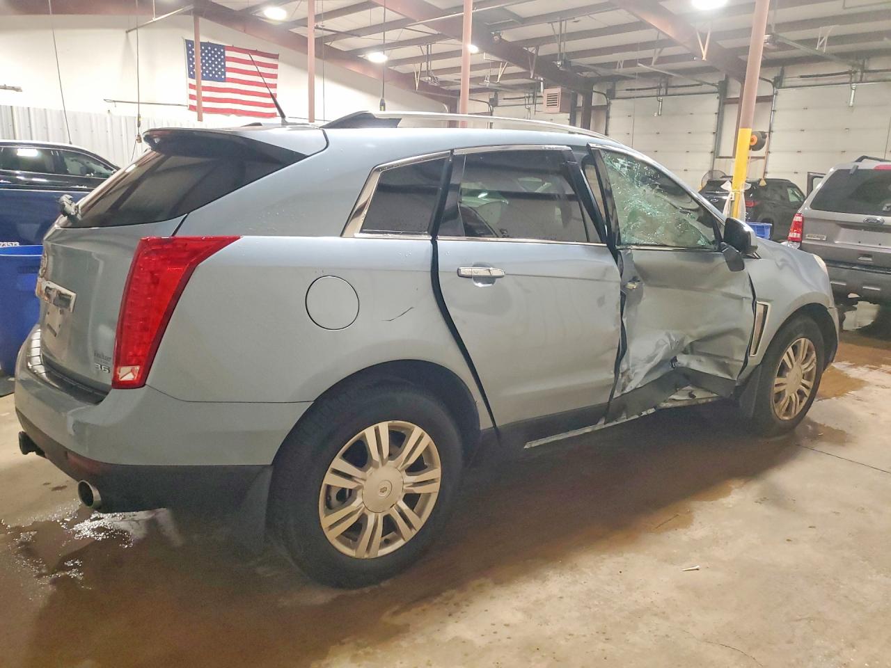 2014 Cadillac Srx Luxury Collection Gray vin: 3GYFNEE34ES592587