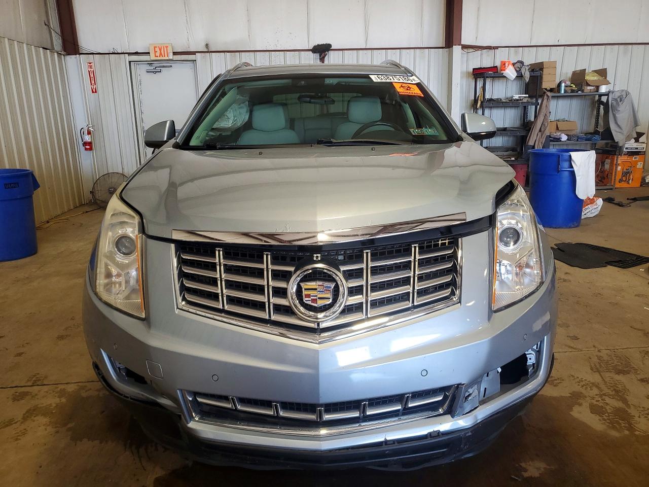 2014 Cadillac Srx Luxury Collection Gray vin: 3GYFNEE34ES592587
