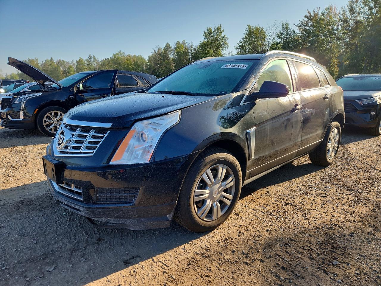 2014 Cadillac Srx Luxury Collection Black vin: 3GYFNEE34ES634269