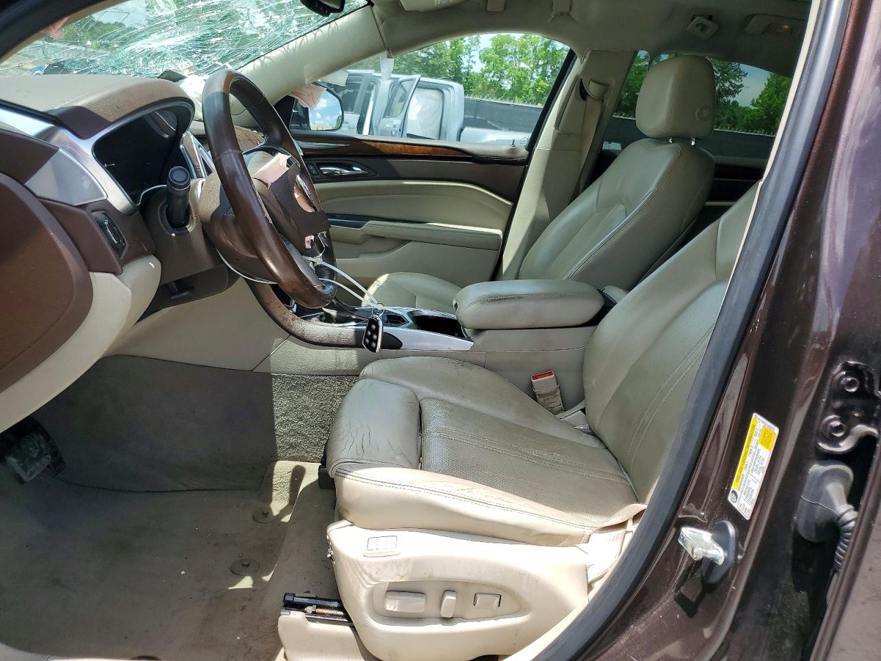 2015 Cadillac Srx Luxury Collection Brown vin: 3GYFNEE34FS526736