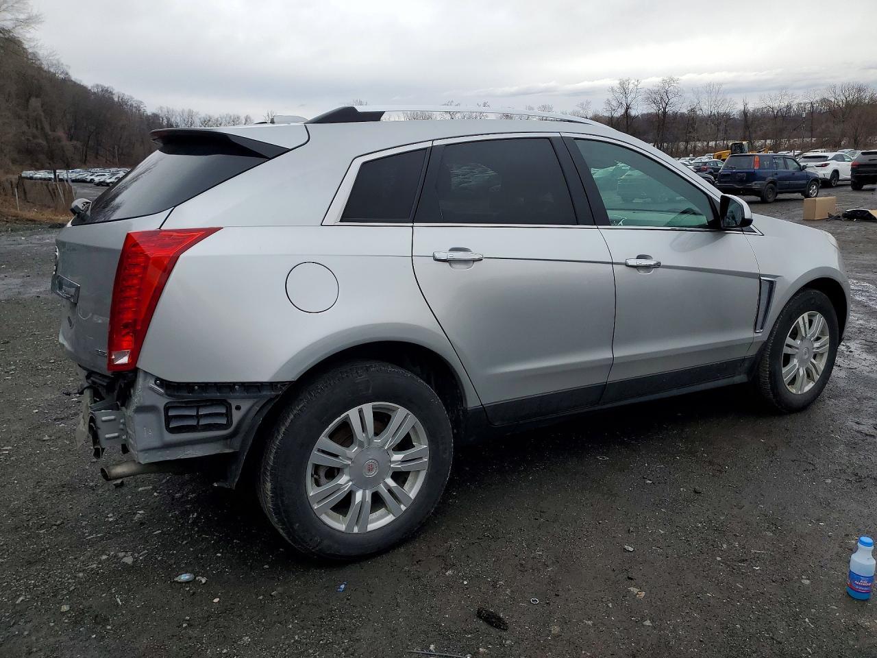 2015 Cadillac Srx Luxury Collection Silver vin: 3GYFNEE34FS632068