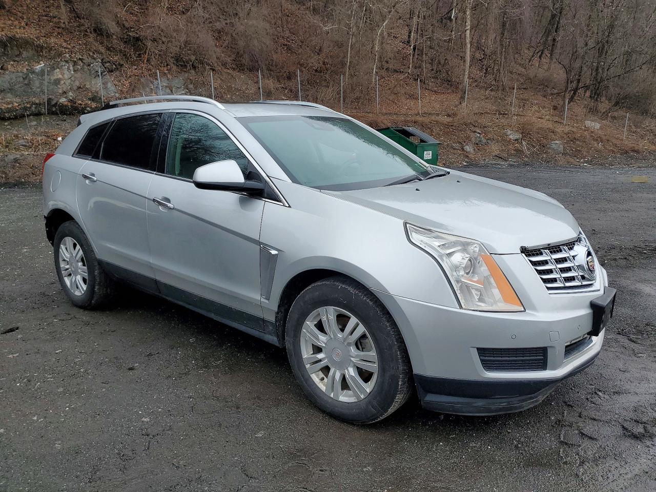 2015 Cadillac Srx Luxury Collection Silver vin: 3GYFNEE34FS632068