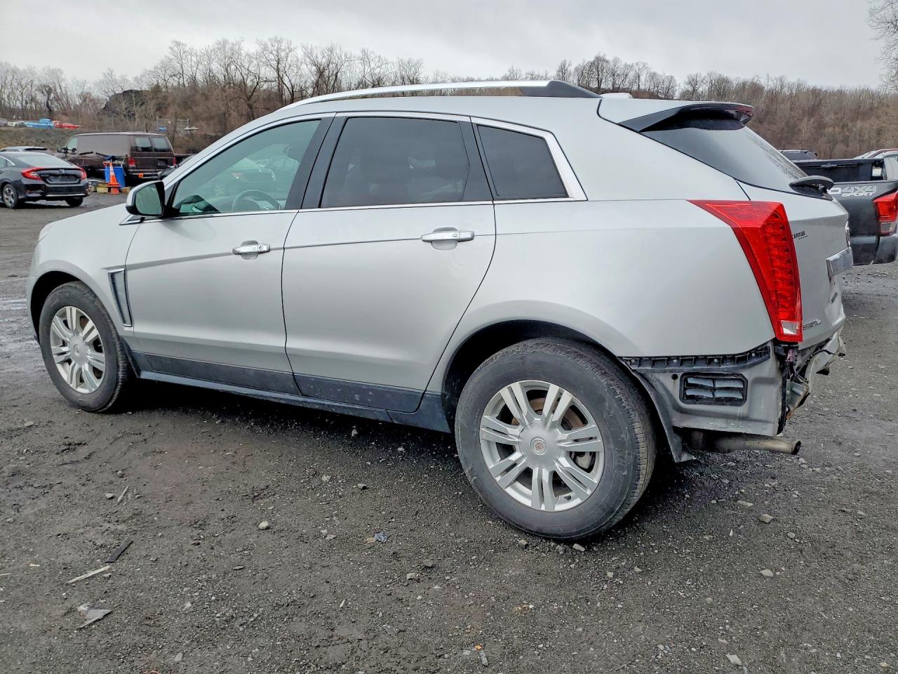 2015 Cadillac Srx Luxury Collection Silver vin: 3GYFNEE34FS632068