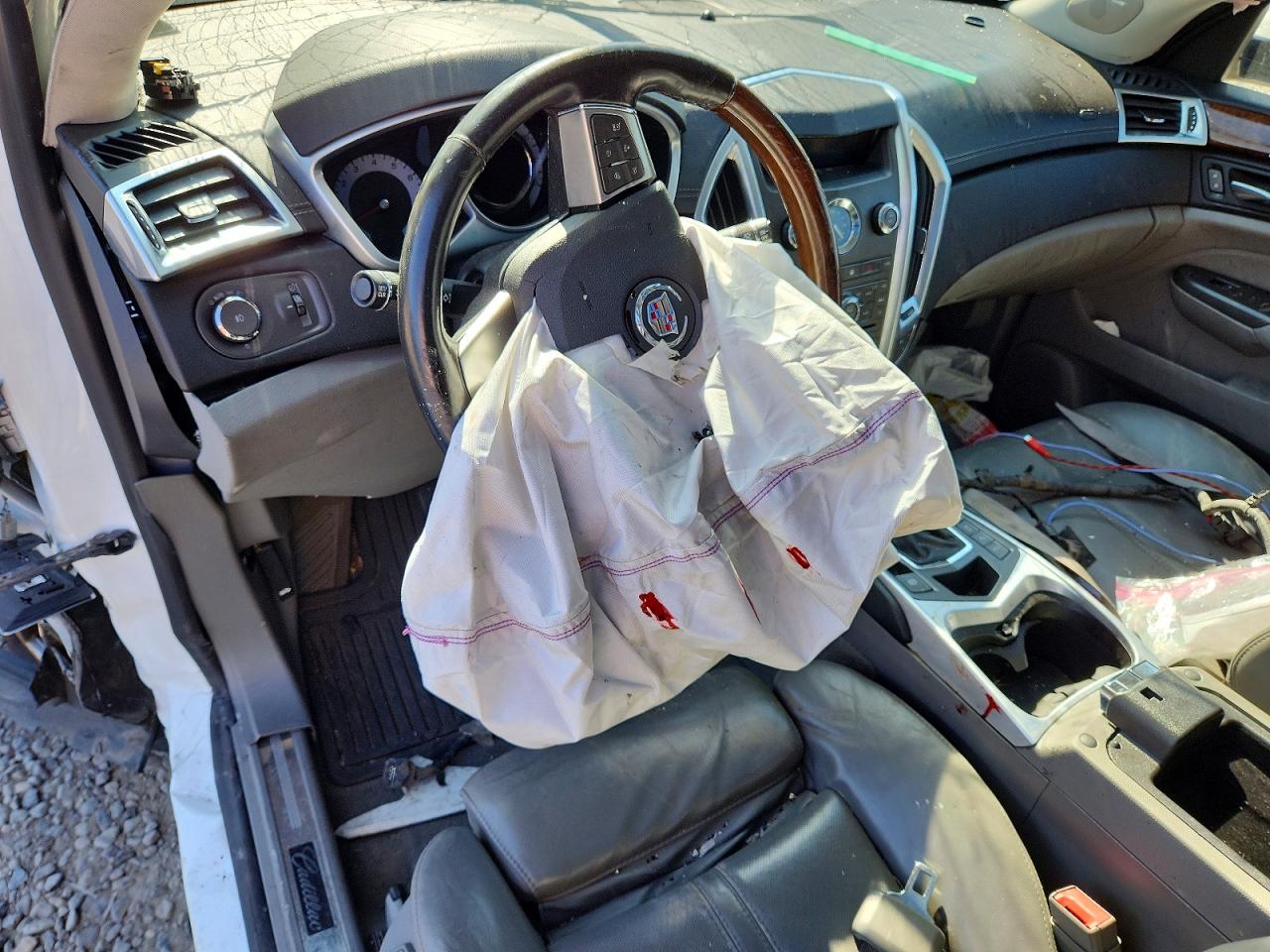 2012 Cadillac Srx Performance Collection White vin: 3GYFNEE35CS517085