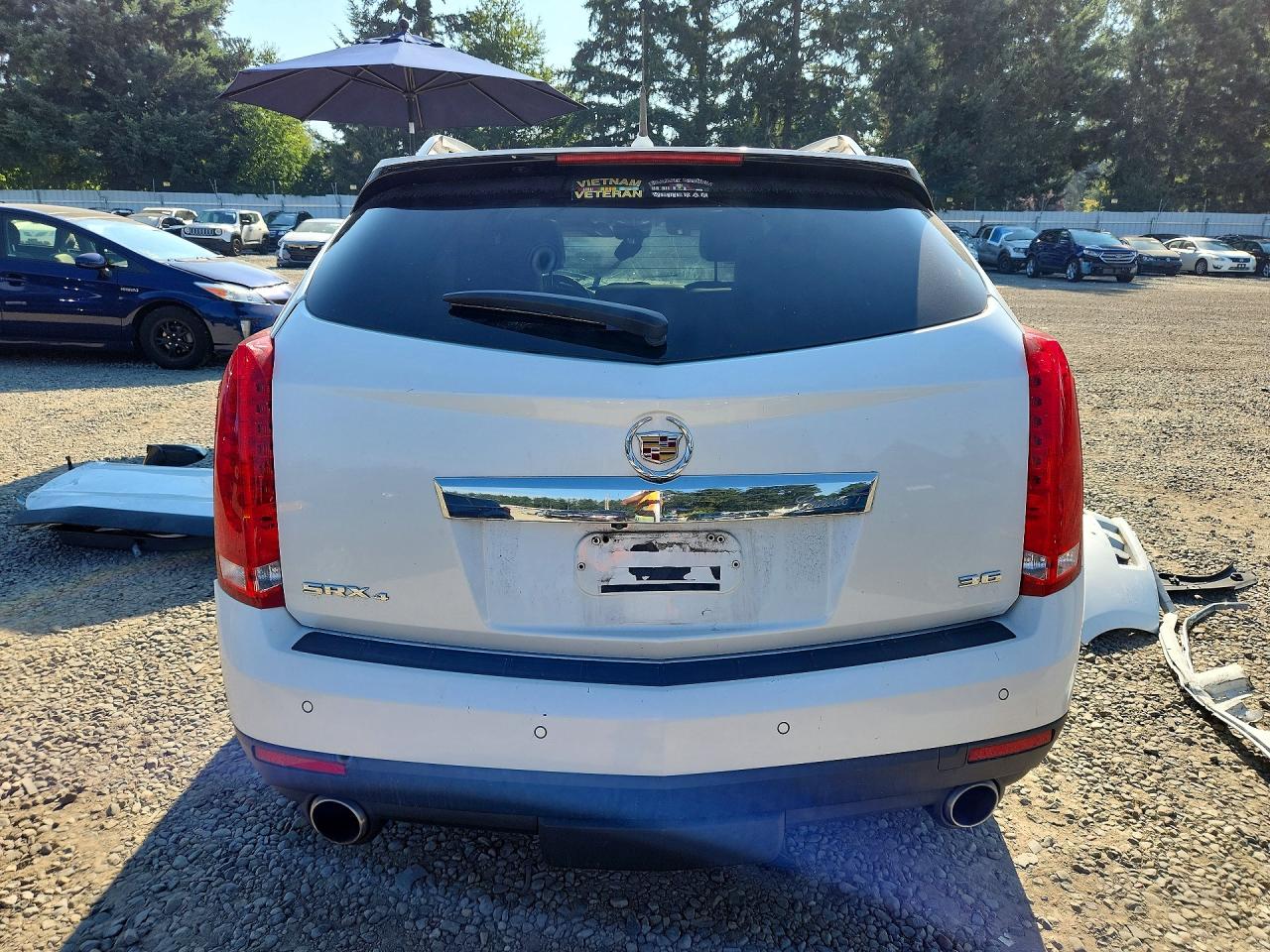 2012 Cadillac Srx Performance Collection White vin: 3GYFNEE35CS517085
