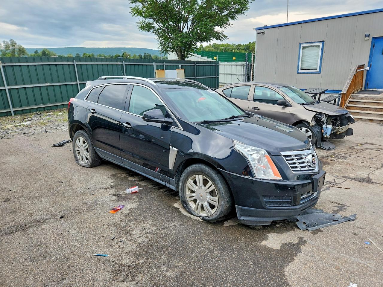 2014 Cadillac Srx Luxury Collection Black vin: 3GYFNEE35ES516974