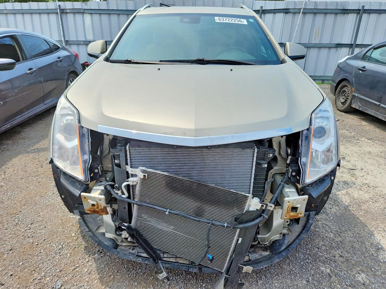2014 Cadillac Srx Luxury Collection Cream vin: 3GYFNEE35ES584692