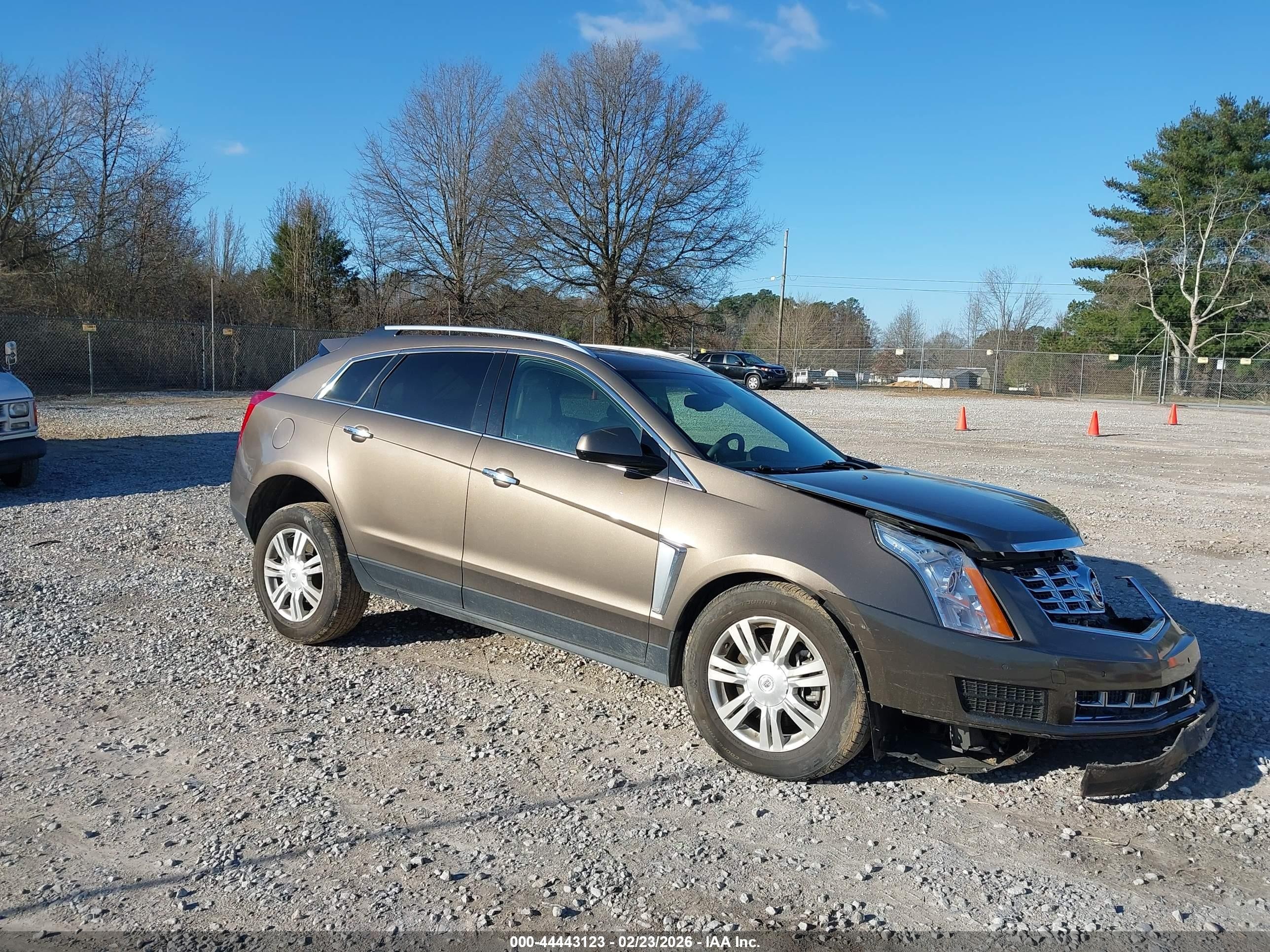 2014 Cadillac Srx Luxury Collection Gray vin: 3GYFNEE35ES597586