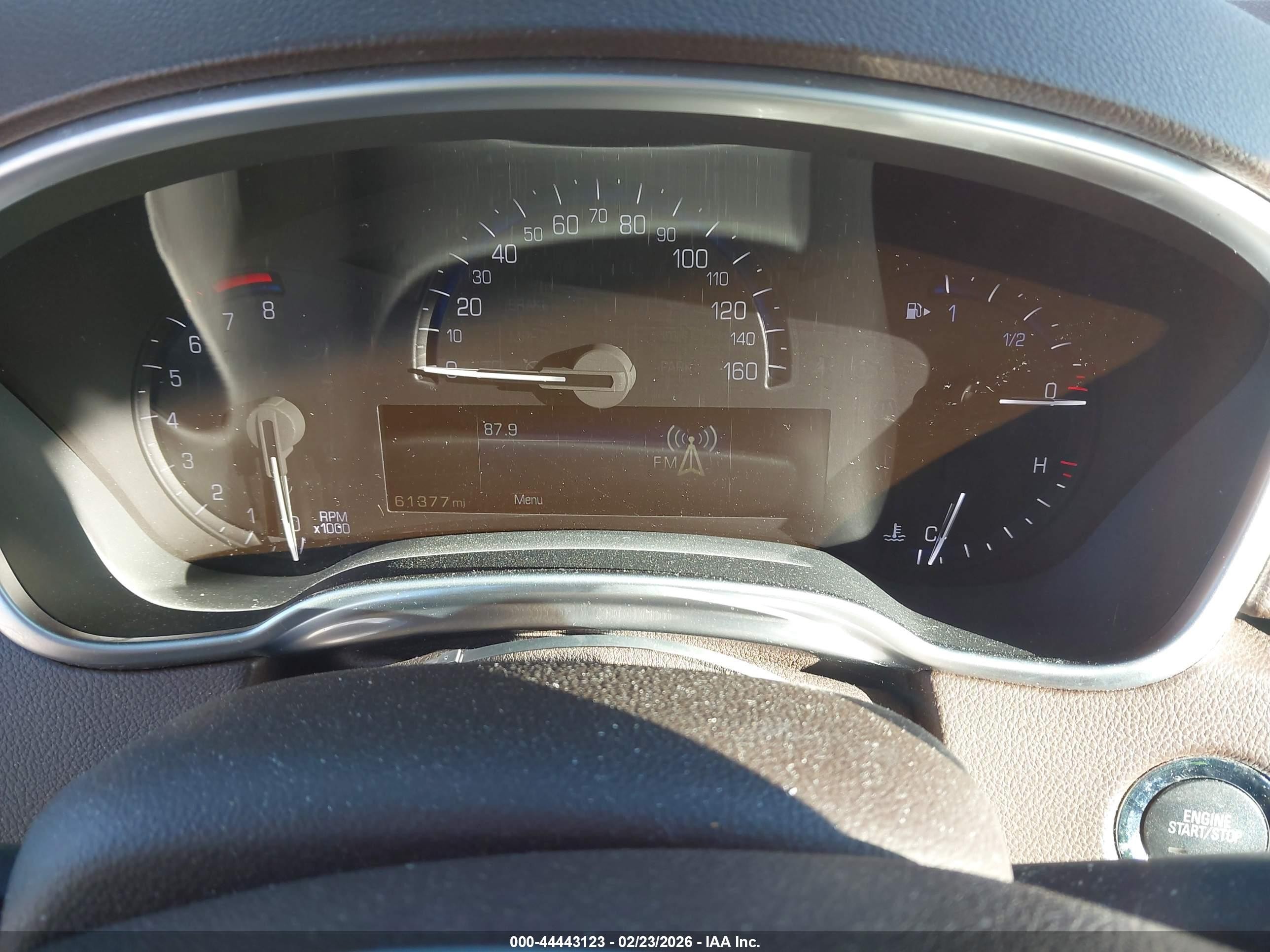 2014 Cadillac Srx Luxury Collection Gray vin: 3GYFNEE35ES597586