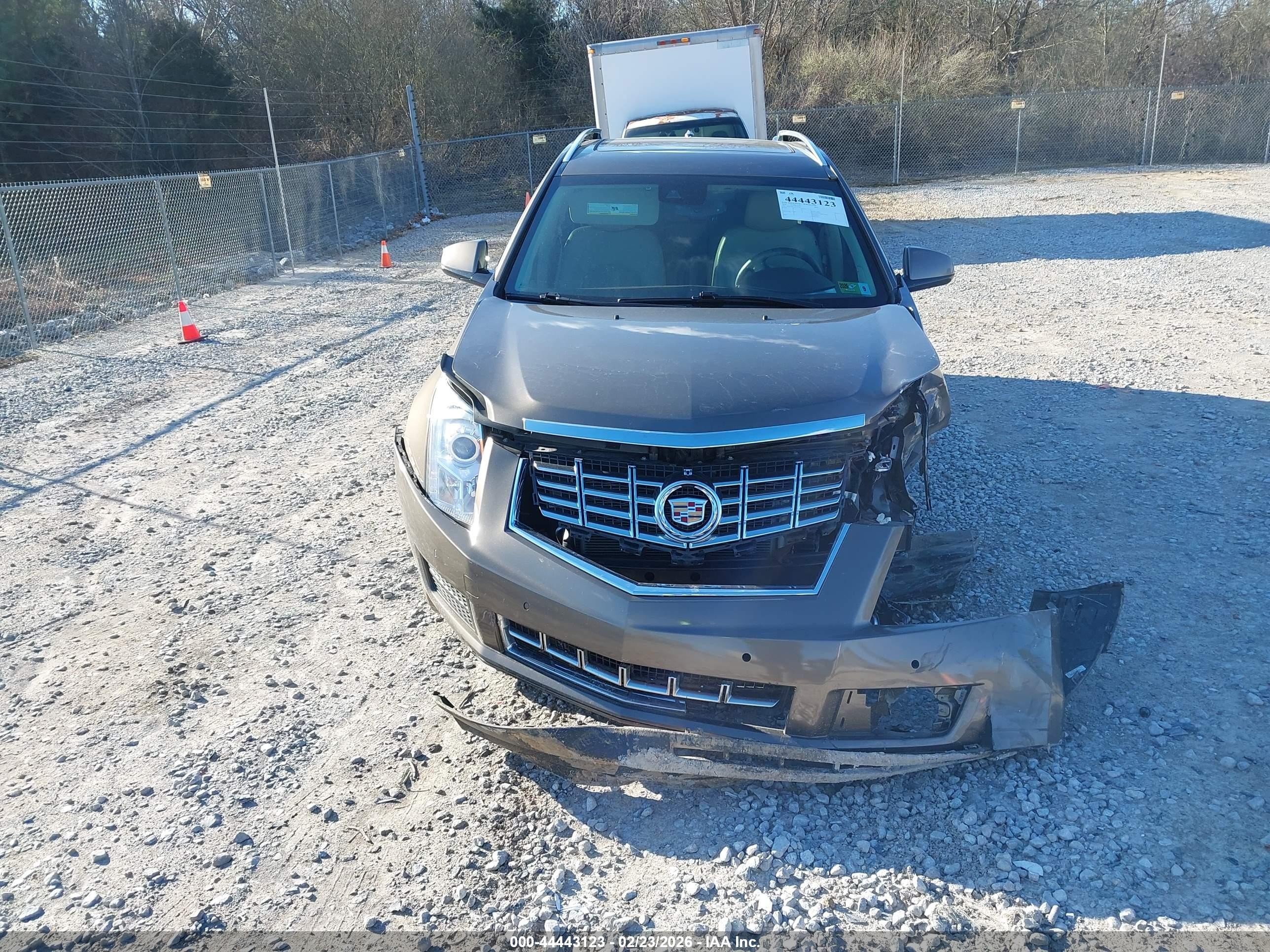 2014 Cadillac Srx Luxury Collection Gray vin: 3GYFNEE35ES597586