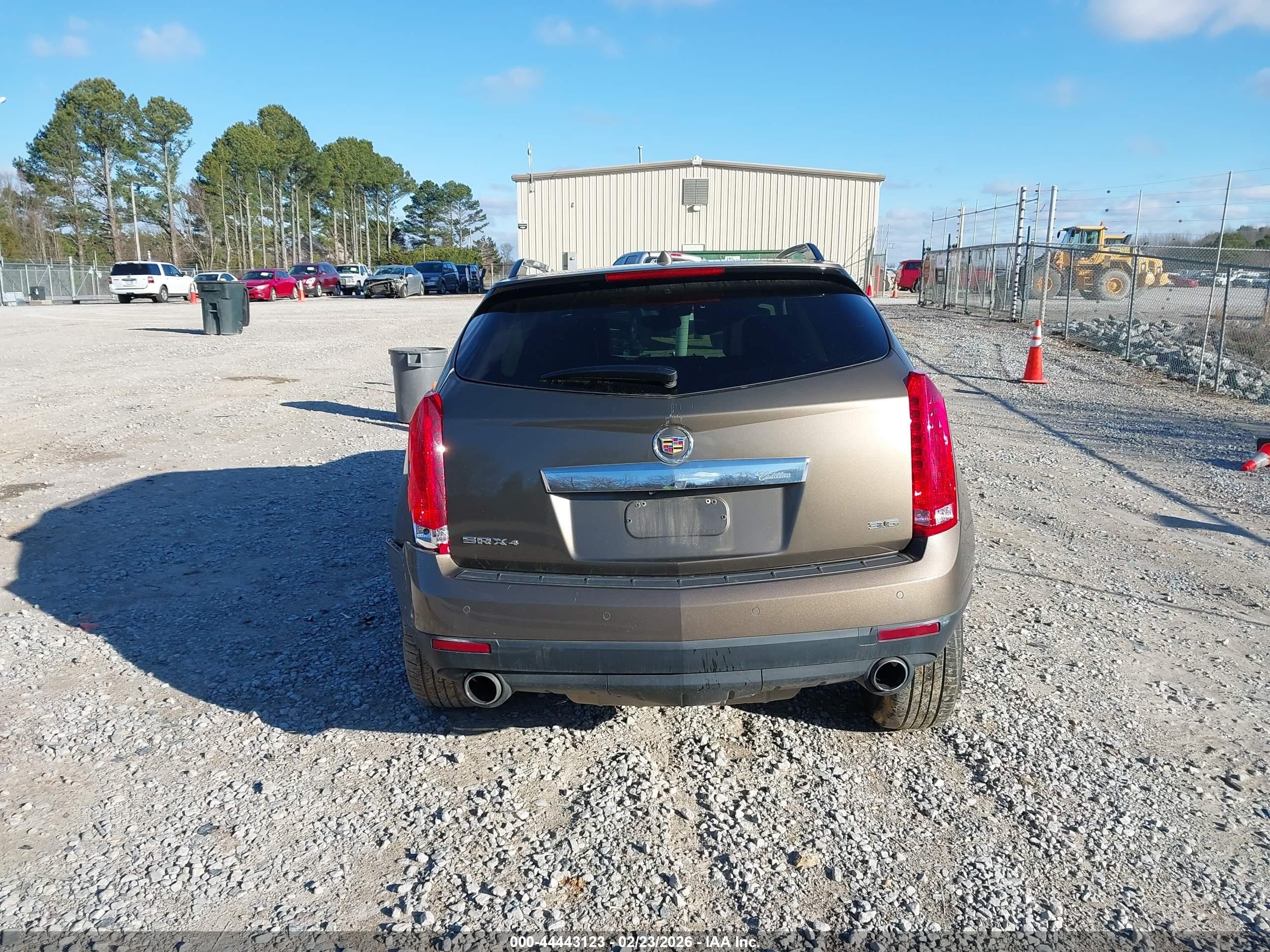 2014 Cadillac Srx Luxury Collection Gray vin: 3GYFNEE35ES597586