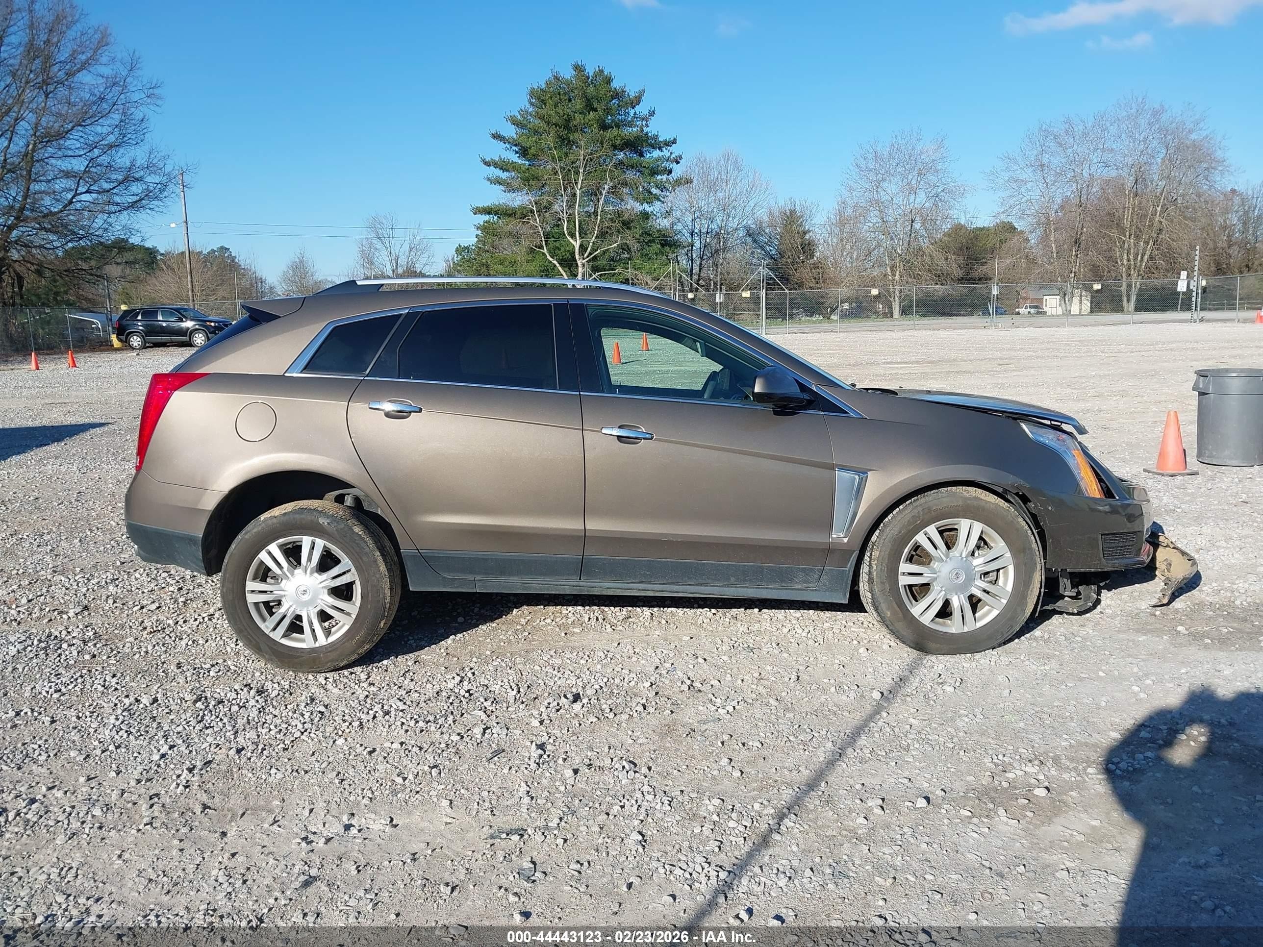2014 Cadillac Srx Luxury Collection Gray vin: 3GYFNEE35ES597586