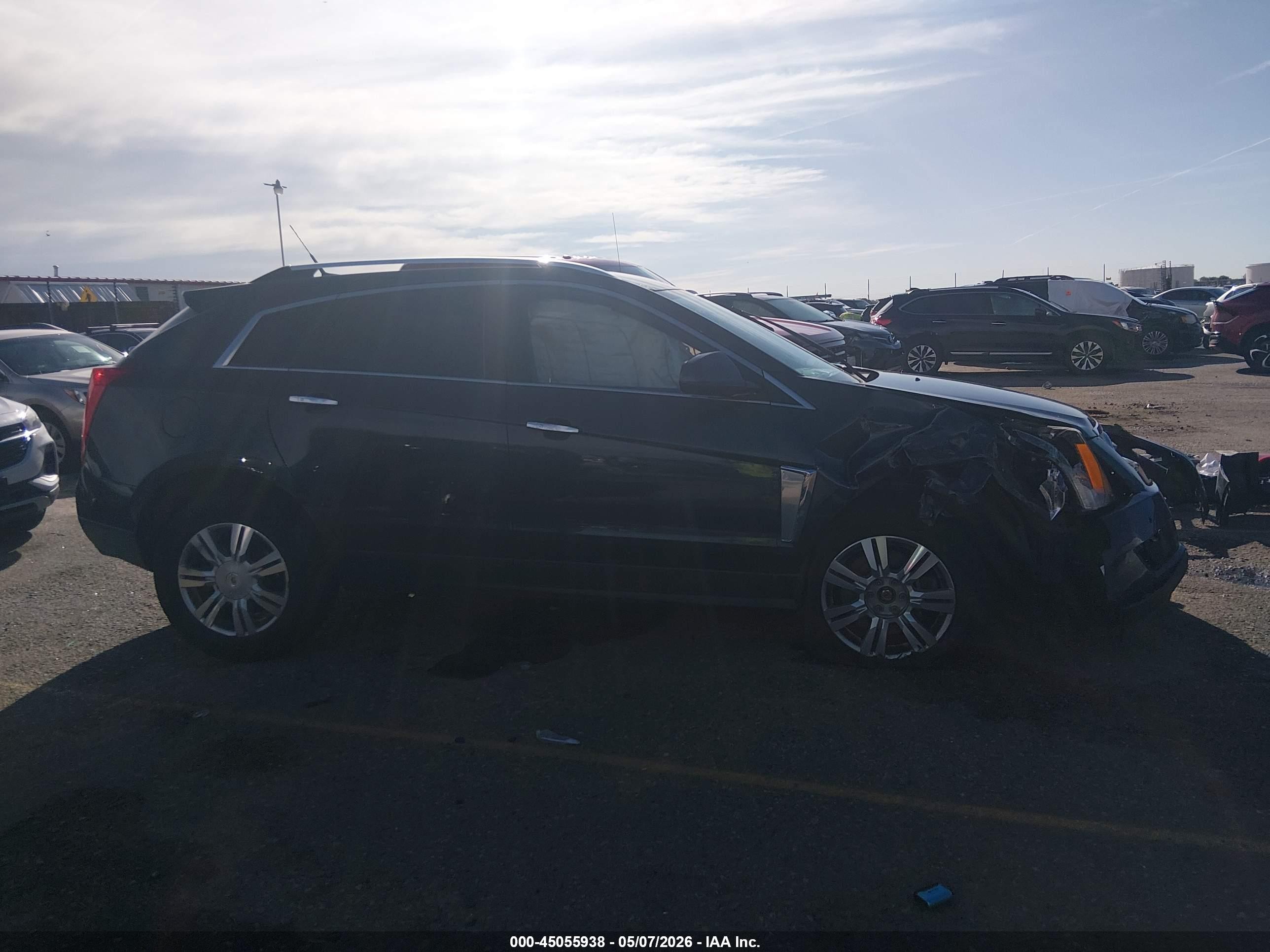 2014 Cadillac Srx Luxury Collection Gray vin: 3GYFNEE35ES651792