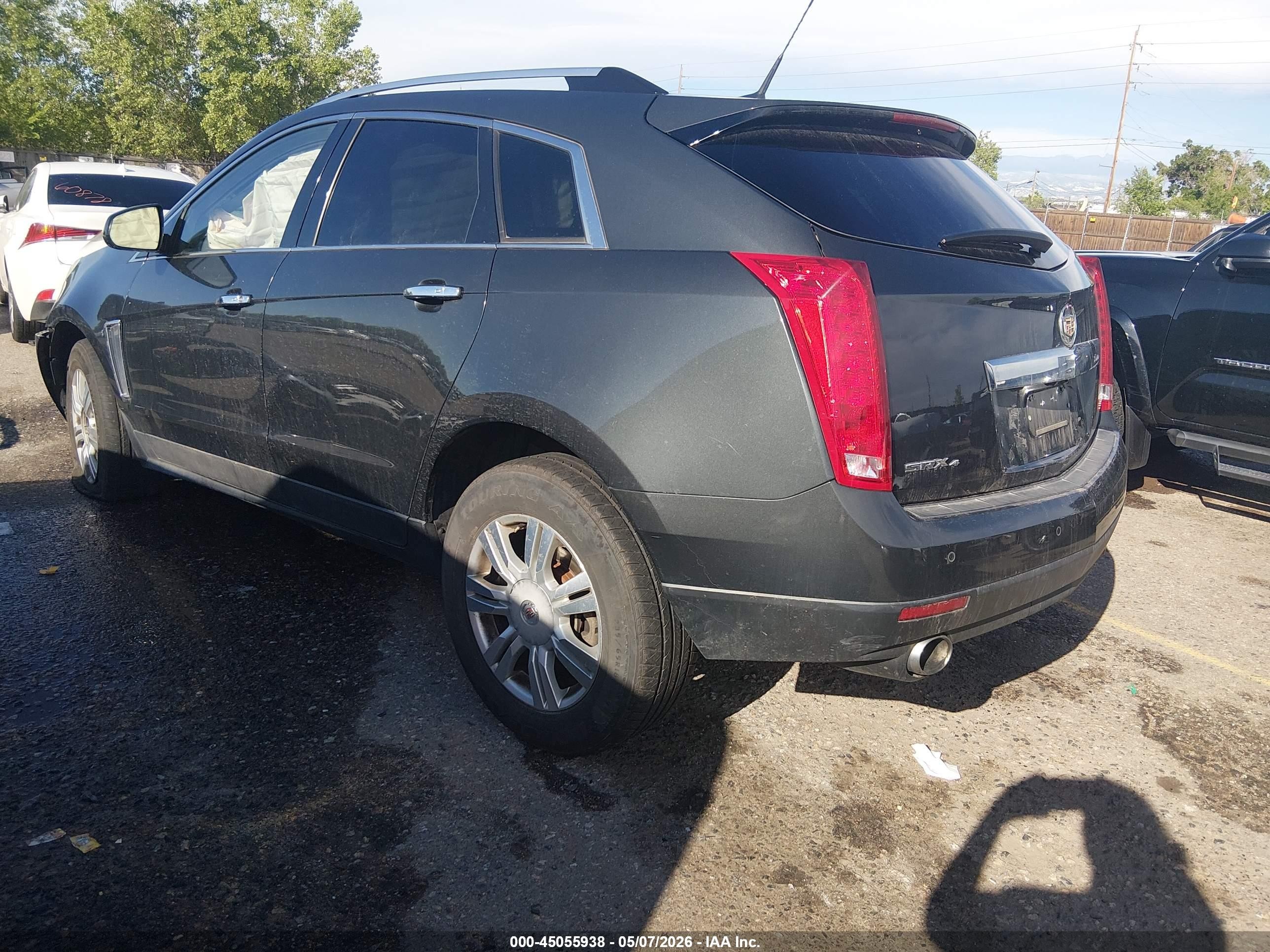 2014 Cadillac Srx Luxury Collection Gray vin: 3GYFNEE35ES651792