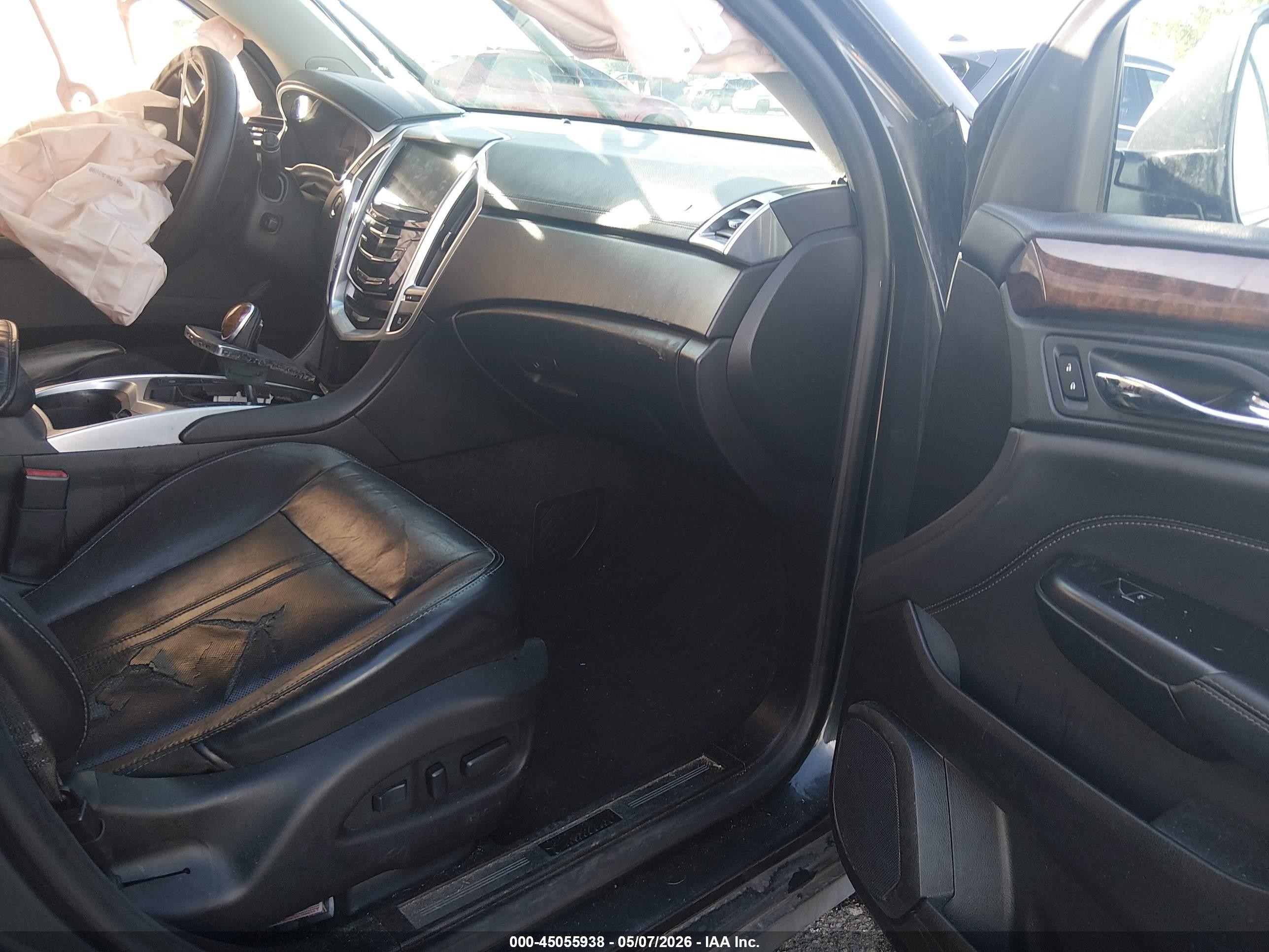 2014 Cadillac Srx Luxury Collection Gray vin: 3GYFNEE35ES651792