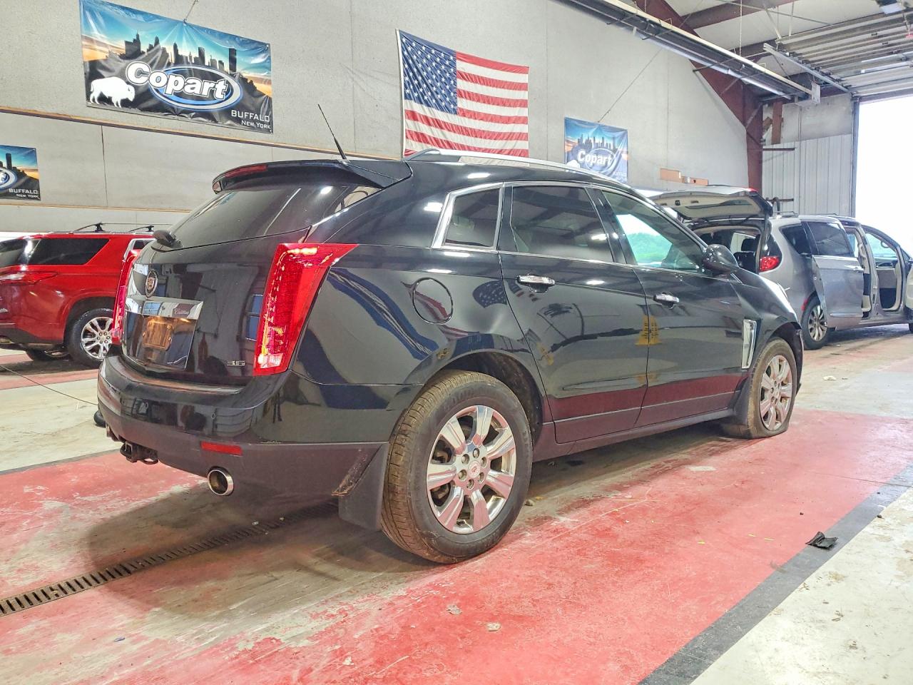 2014 Cadillac Srx Luxury Collection Черный vin: 3GYFNEE35ES682282