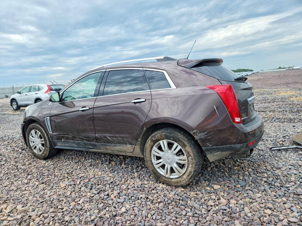 2015 Cadillac Srx Luxury Collection Brown vin: 3GYFNEE35FS529483