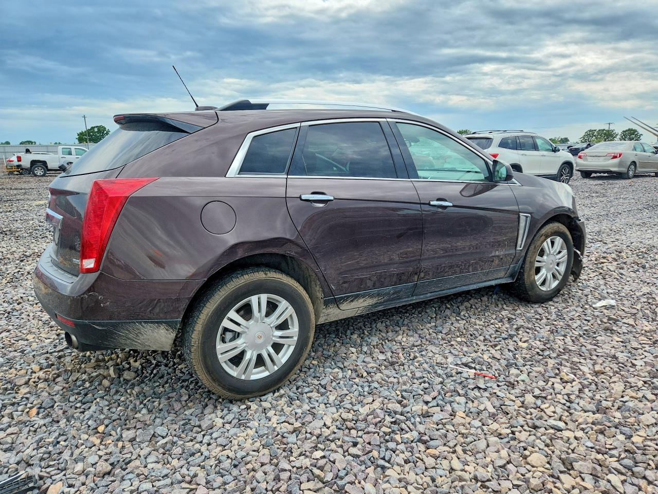 2015 Cadillac Srx Luxury Collection Brown vin: 3GYFNEE35FS529483