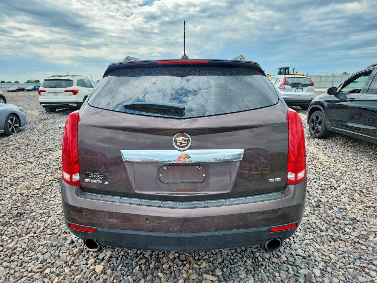 2015 Cadillac Srx Luxury Collection Brown vin: 3GYFNEE35FS529483