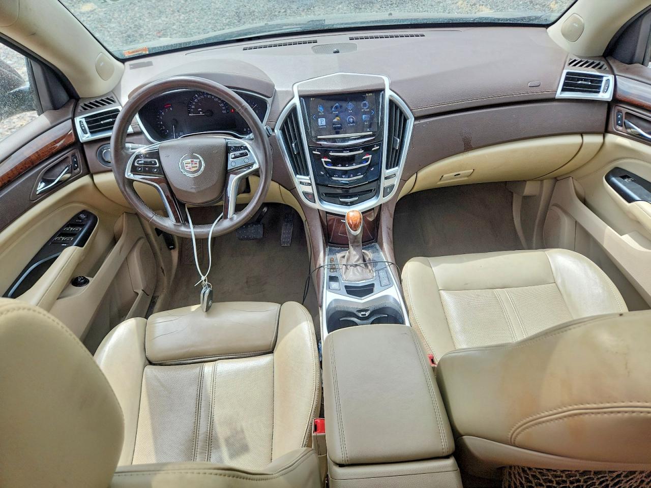 2015 Cadillac Srx Luxury Collection Brown vin: 3GYFNEE35FS529483
