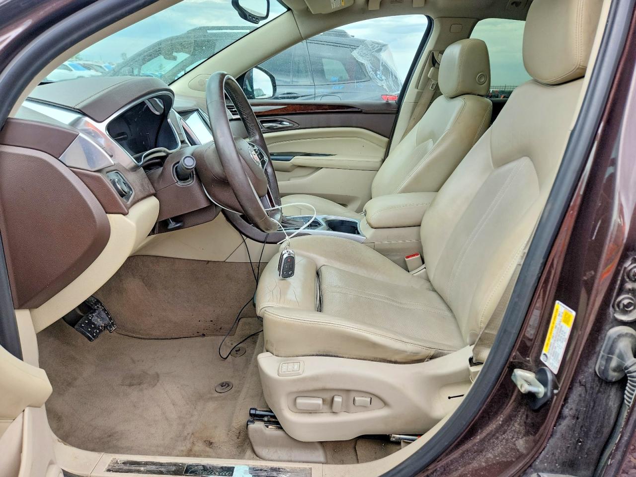2015 Cadillac Srx Luxury Collection Brown vin: 3GYFNEE35FS529483