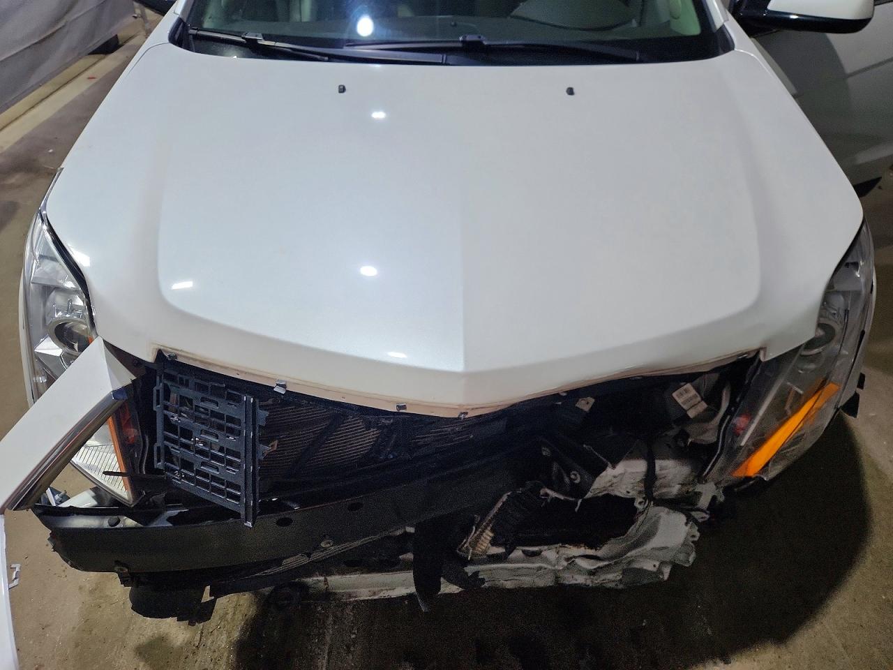 2015 Cadillac Srx Luxury Collection White vin: 3GYFNEE35FS529564