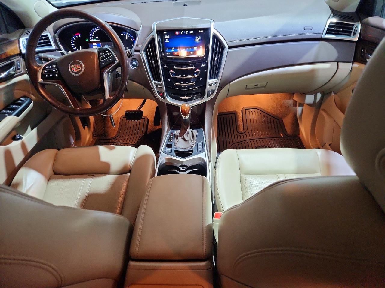 2015 Cadillac Srx Luxury Collection White vin: 3GYFNEE35FS529564