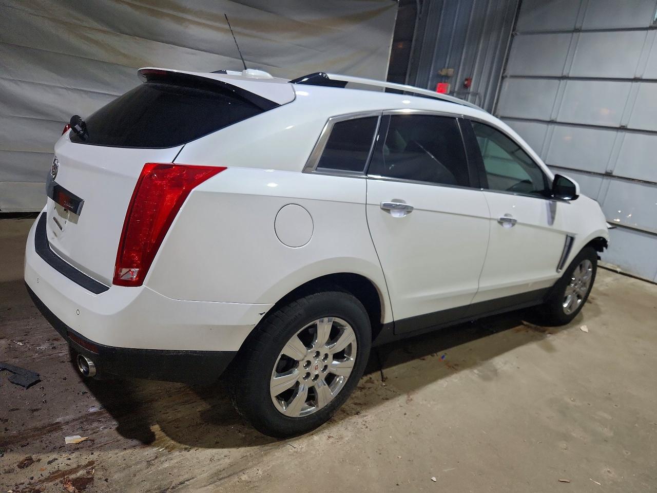 2015 Cadillac Srx Luxury Collection White vin: 3GYFNEE35FS529564
