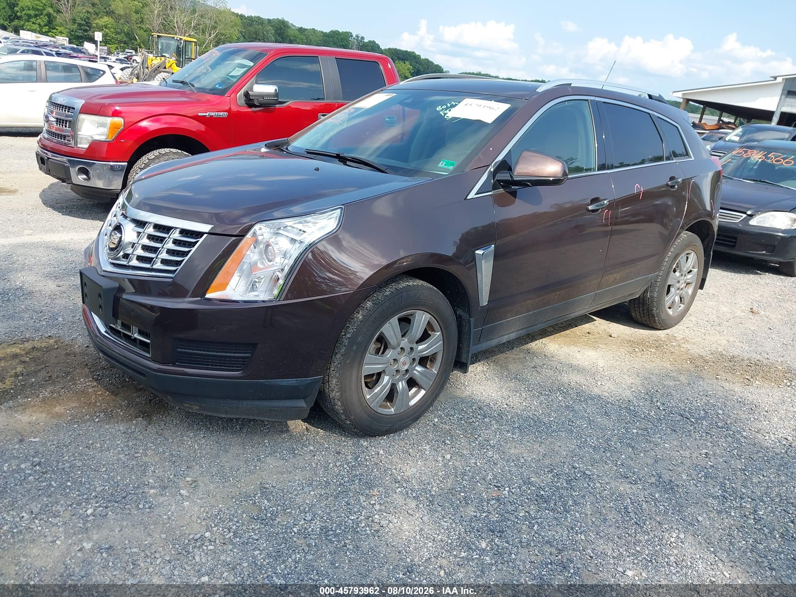 2015 Cadillac Srx Luxury Collection Brown vin: 3GYFNEE35FS569921