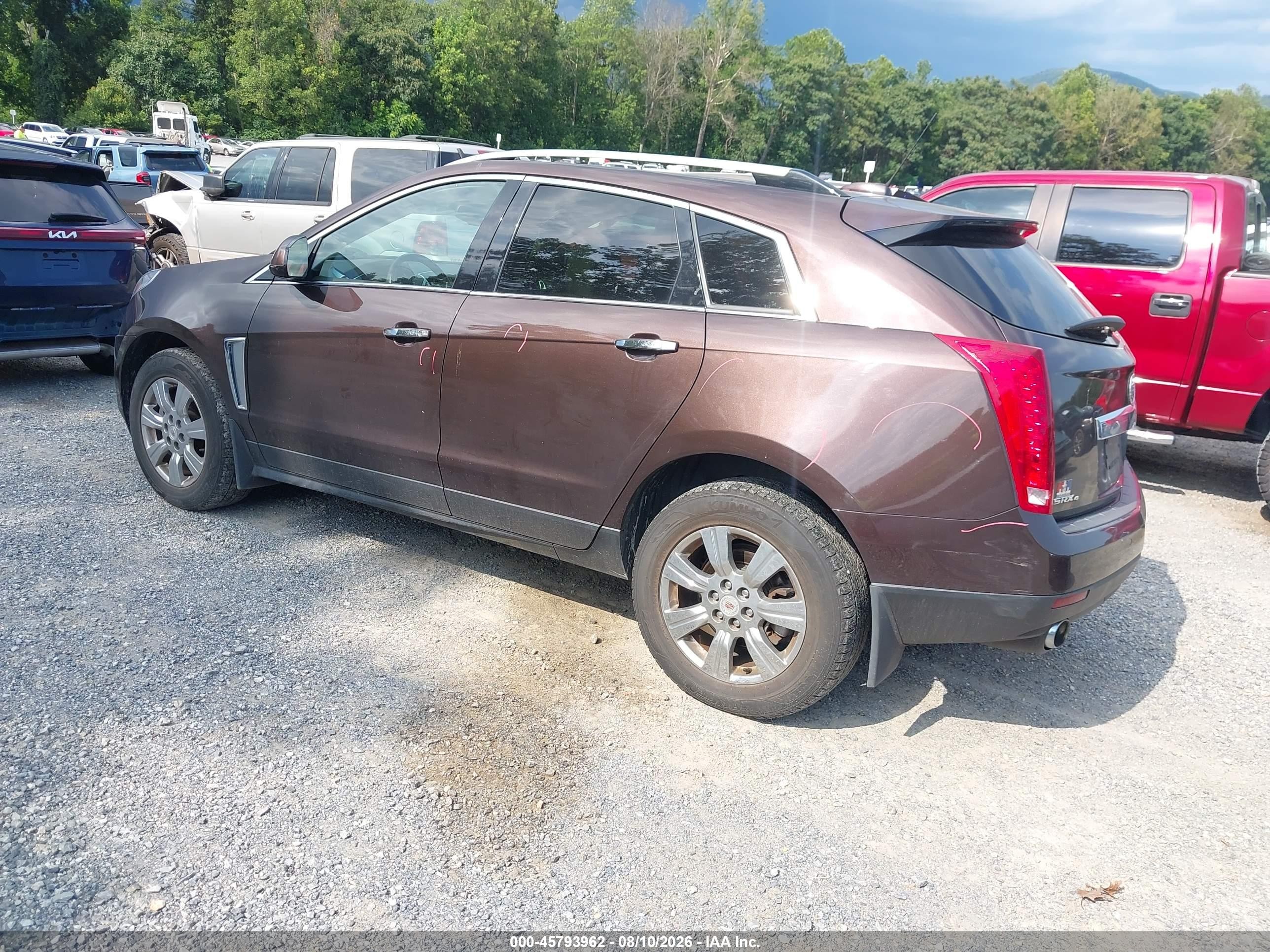 2015 Cadillac Srx Luxury Collection Brown vin: 3GYFNEE35FS569921