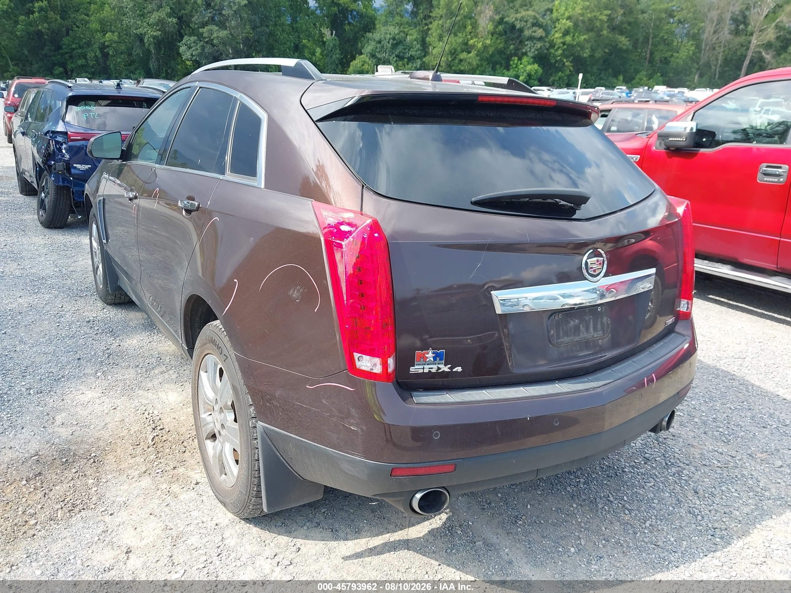 2015 Cadillac Srx Luxury Collection Brown vin: 3GYFNEE35FS569921