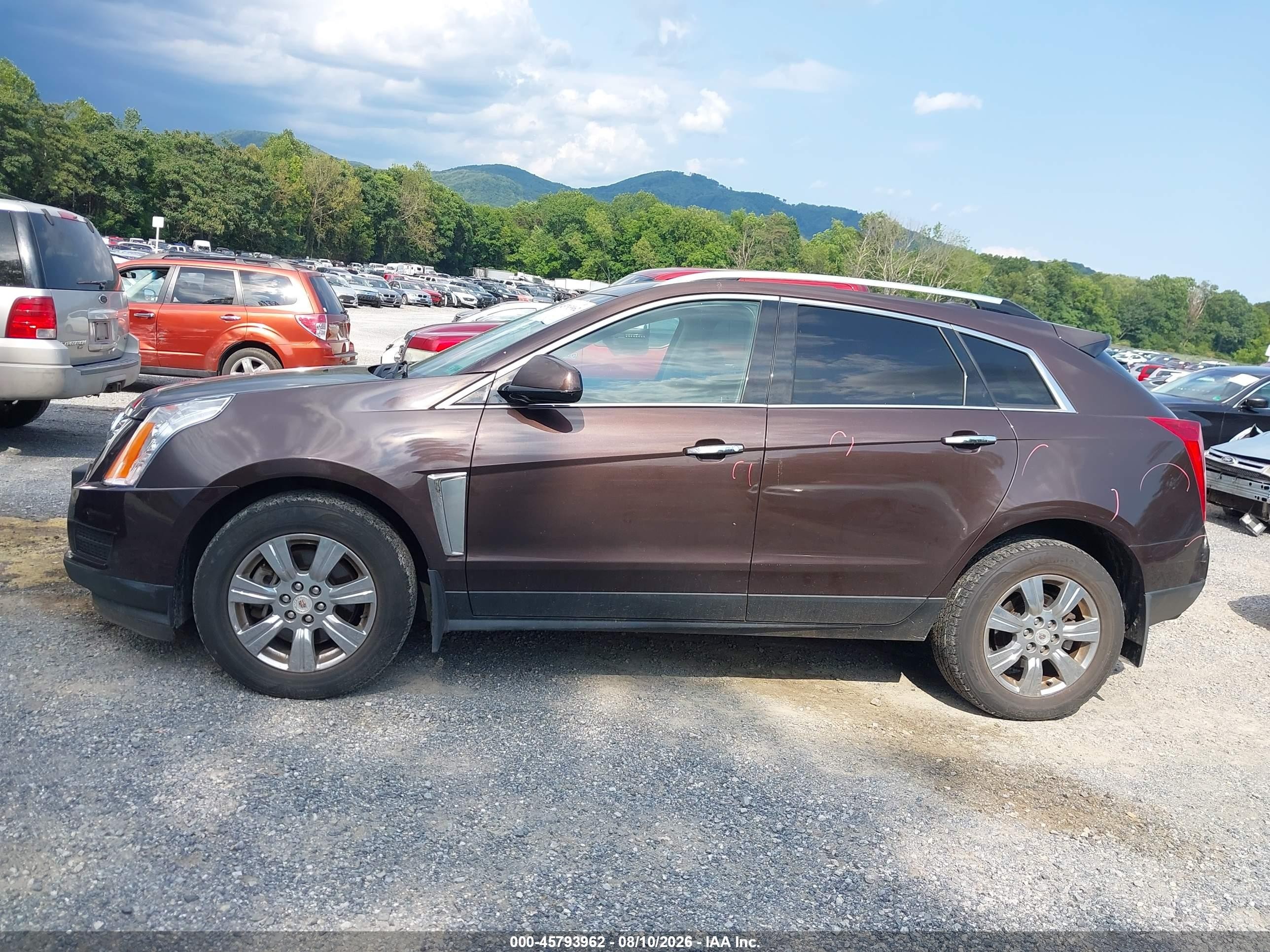 2015 Cadillac Srx Luxury Collection Brown vin: 3GYFNEE35FS569921