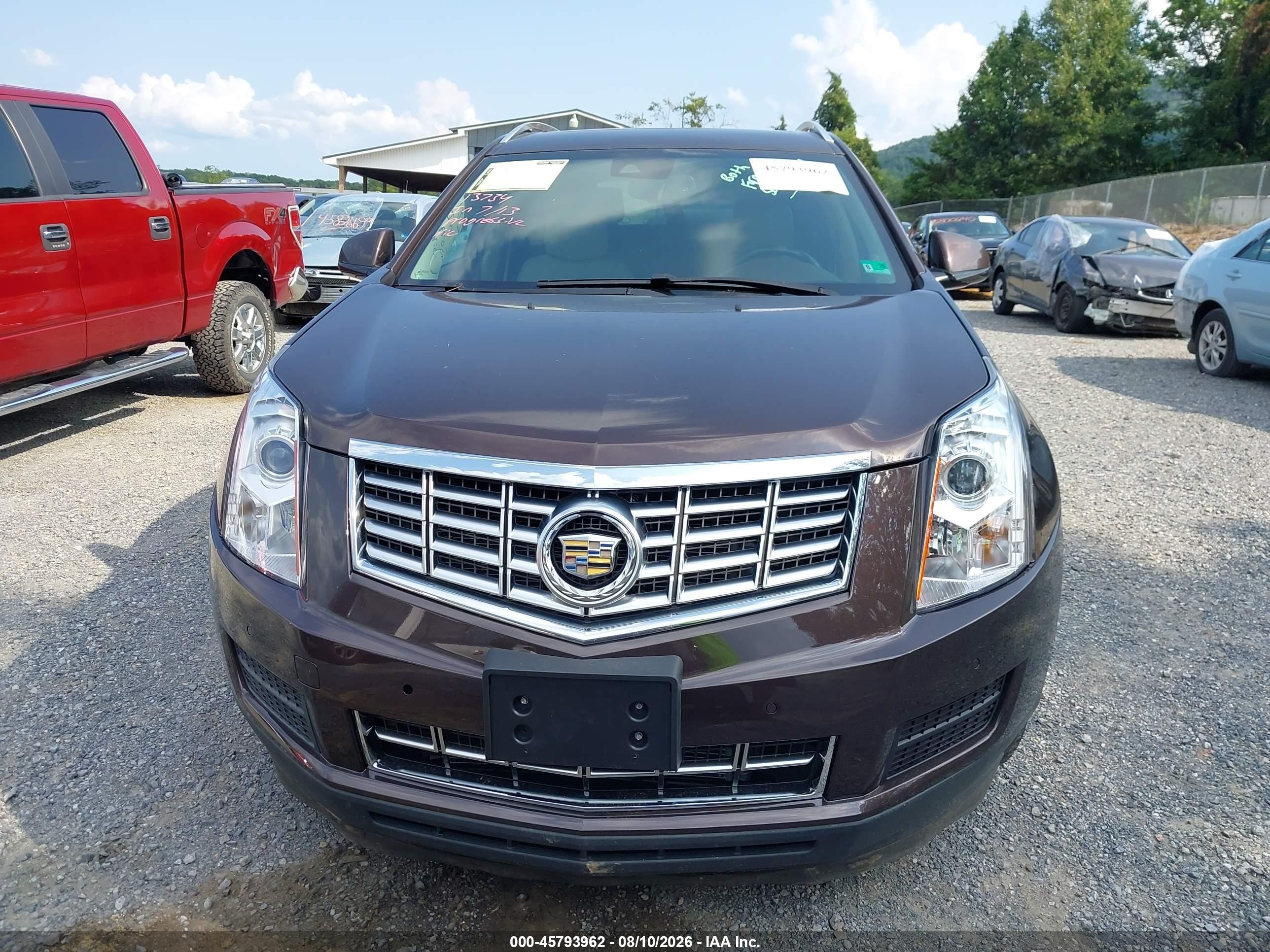 2015 Cadillac Srx Luxury Collection Brown vin: 3GYFNEE35FS569921