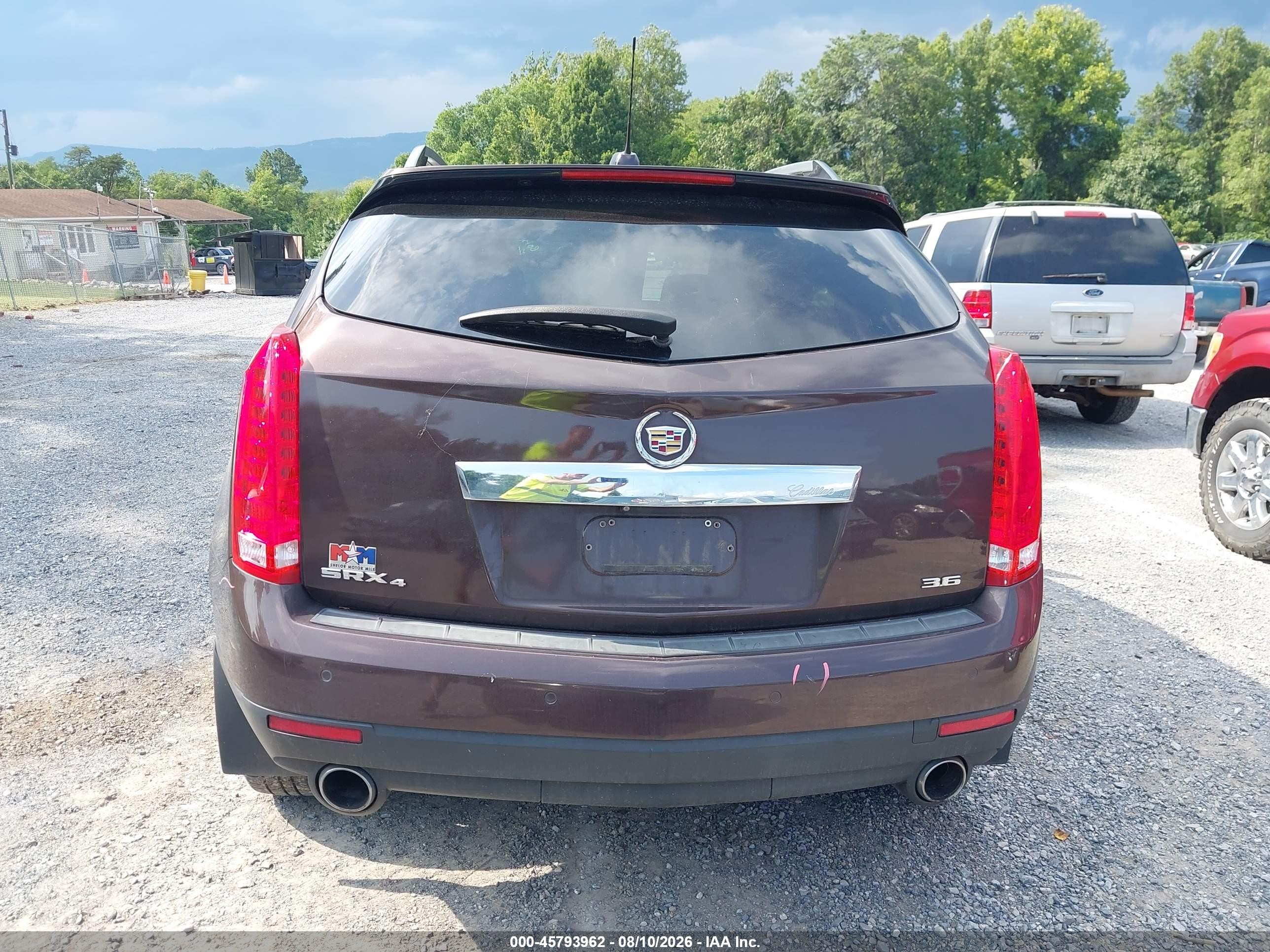2015 Cadillac Srx Luxury Collection Brown vin: 3GYFNEE35FS569921