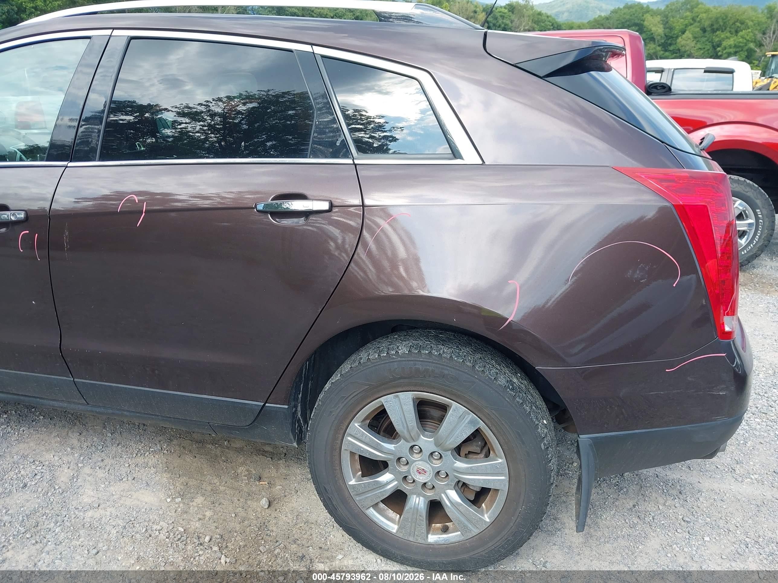 2015 Cadillac Srx Luxury Collection Brown vin: 3GYFNEE35FS569921
