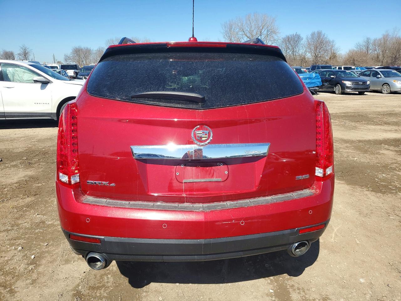 2015 Cadillac Srx Luxury Collection Темно-бордовый vin: 3GYFNEE35FS572530