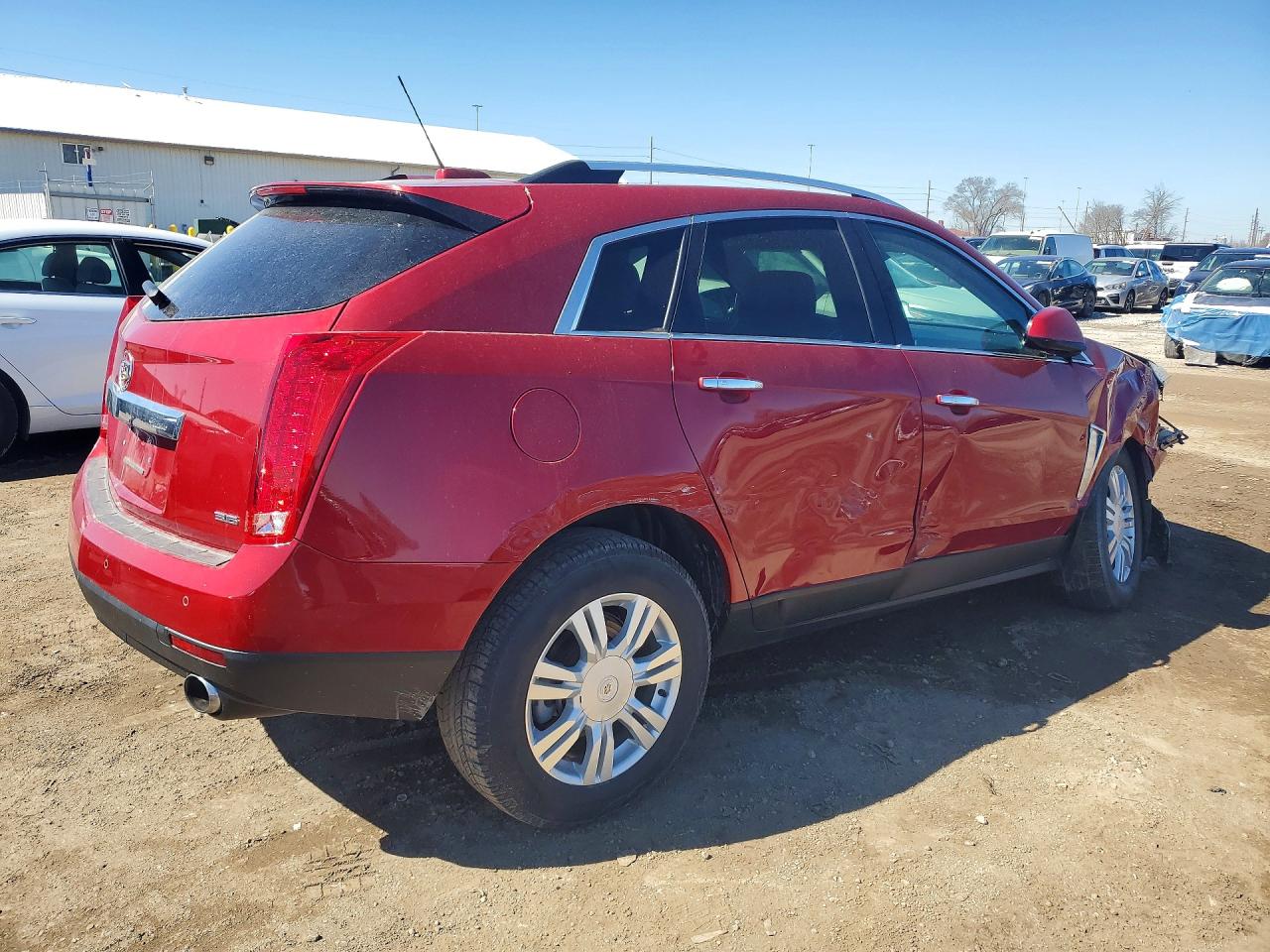 2015 Cadillac Srx Luxury Collection Темно-бордовый vin: 3GYFNEE35FS572530