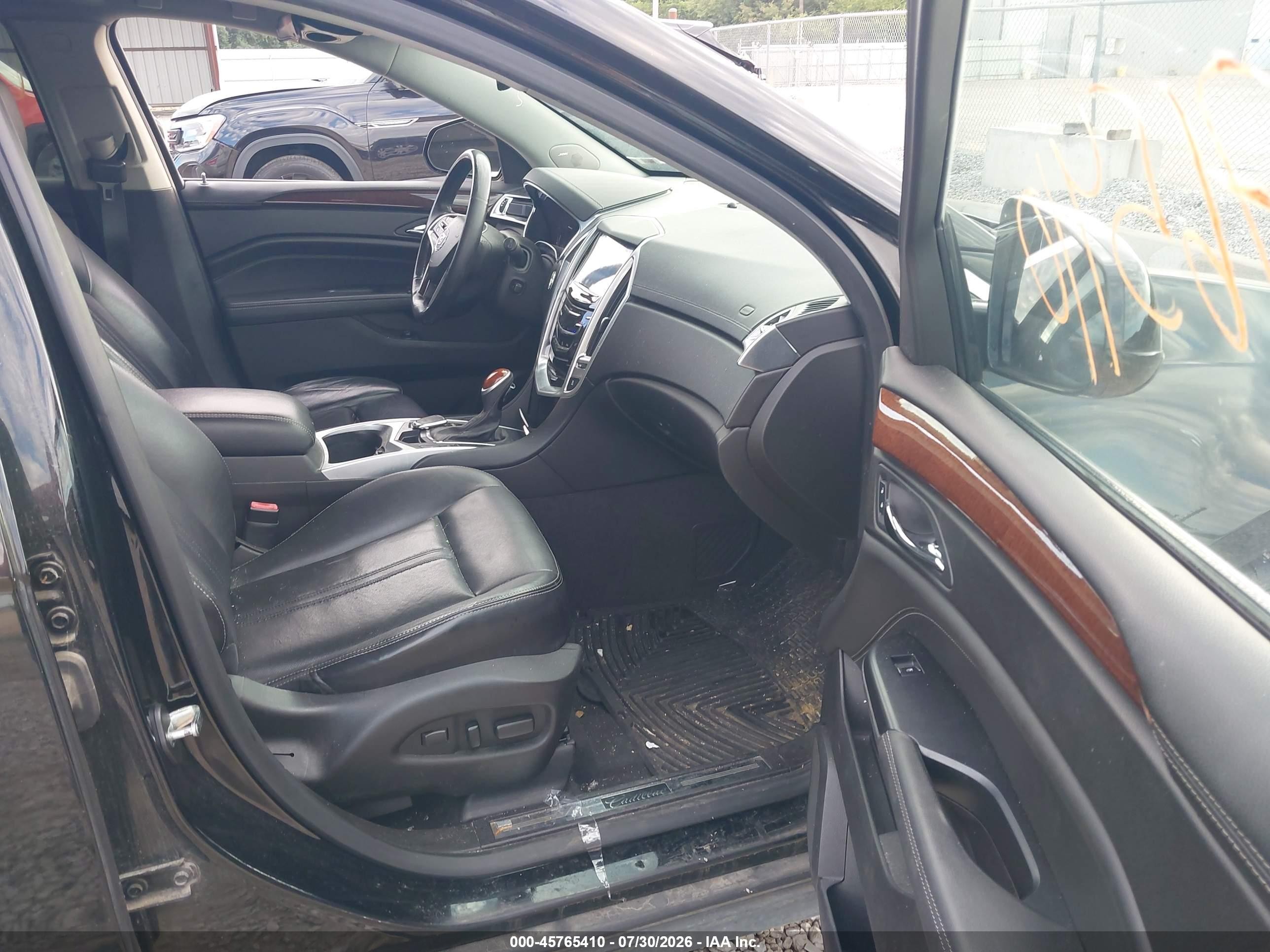 2015 Cadillac Srx Luxury Collection Черный vin: 3GYFNEE35FS573323