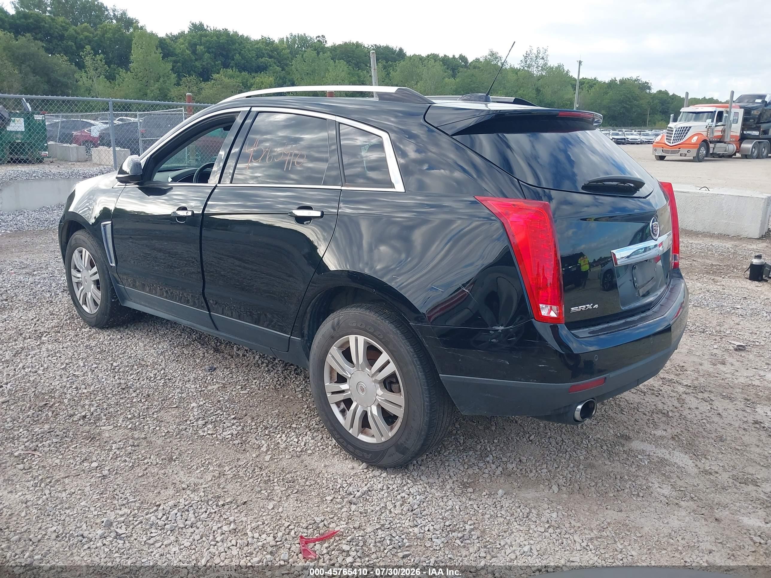 2015 Cadillac Srx Luxury Collection Черный vin: 3GYFNEE35FS573323