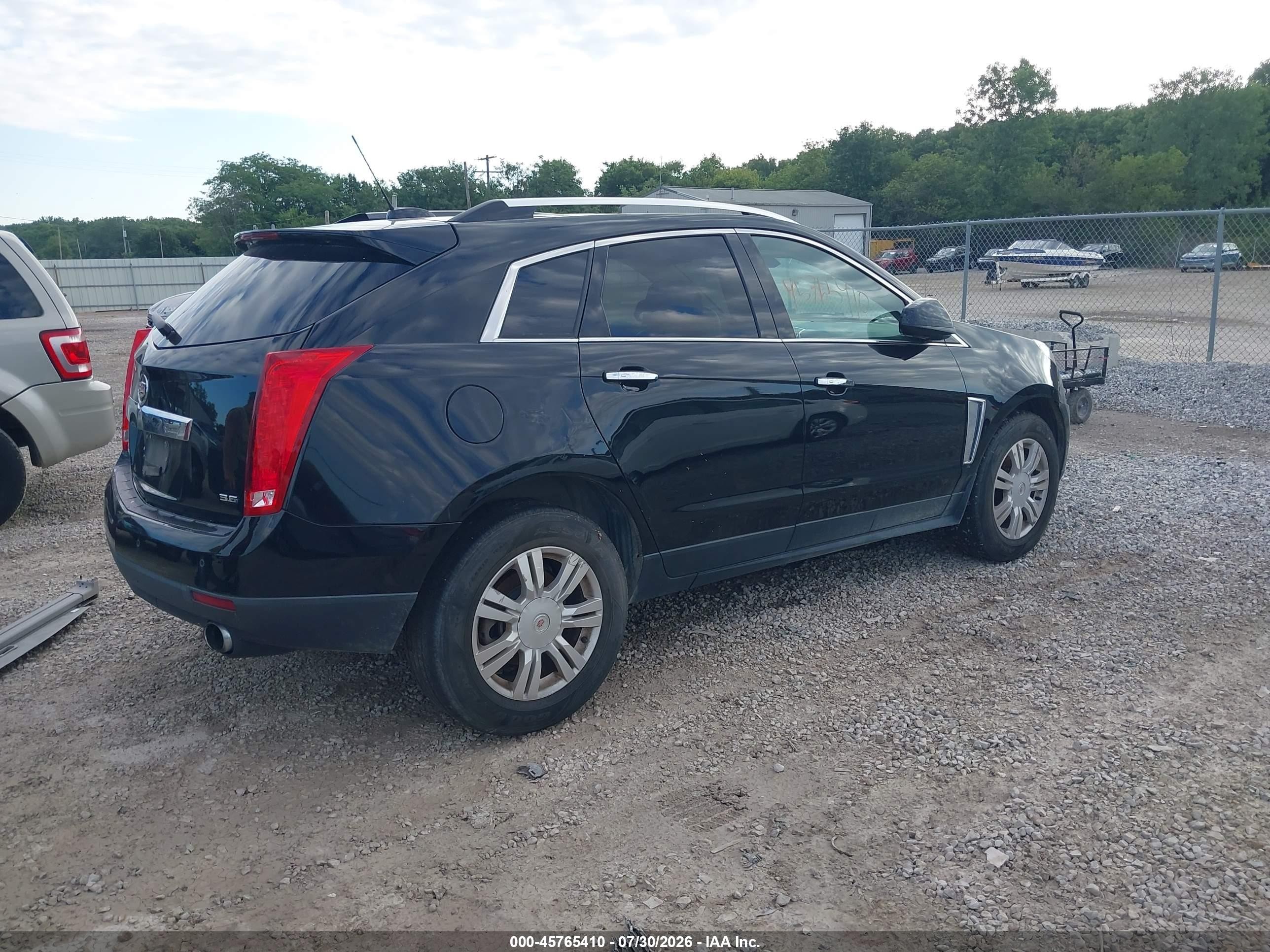 2015 Cadillac Srx Luxury Collection Черный vin: 3GYFNEE35FS573323