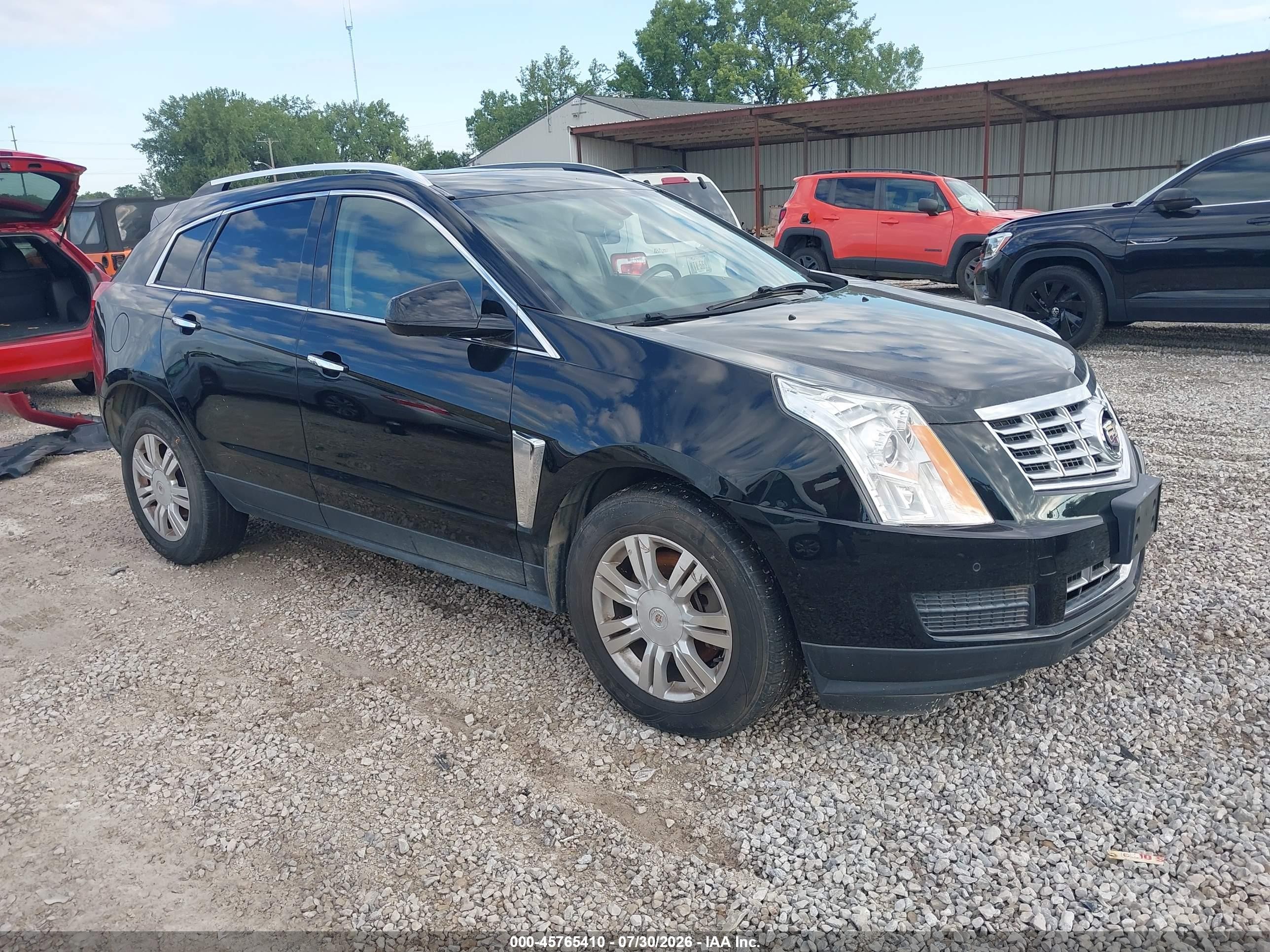 2015 Cadillac Srx Luxury Collection Черный vin: 3GYFNEE35FS573323