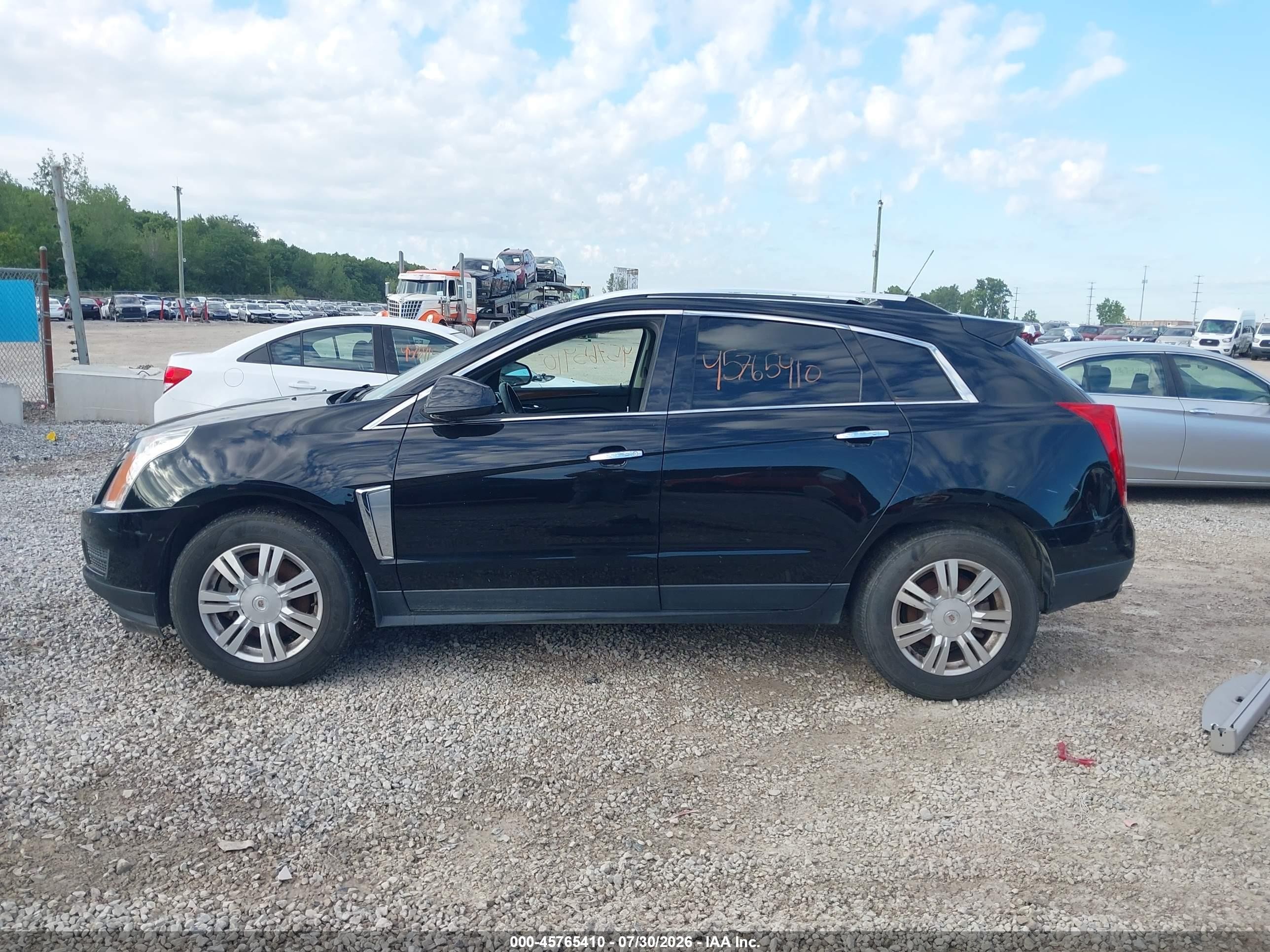 2015 Cadillac Srx Luxury Collection Черный vin: 3GYFNEE35FS573323