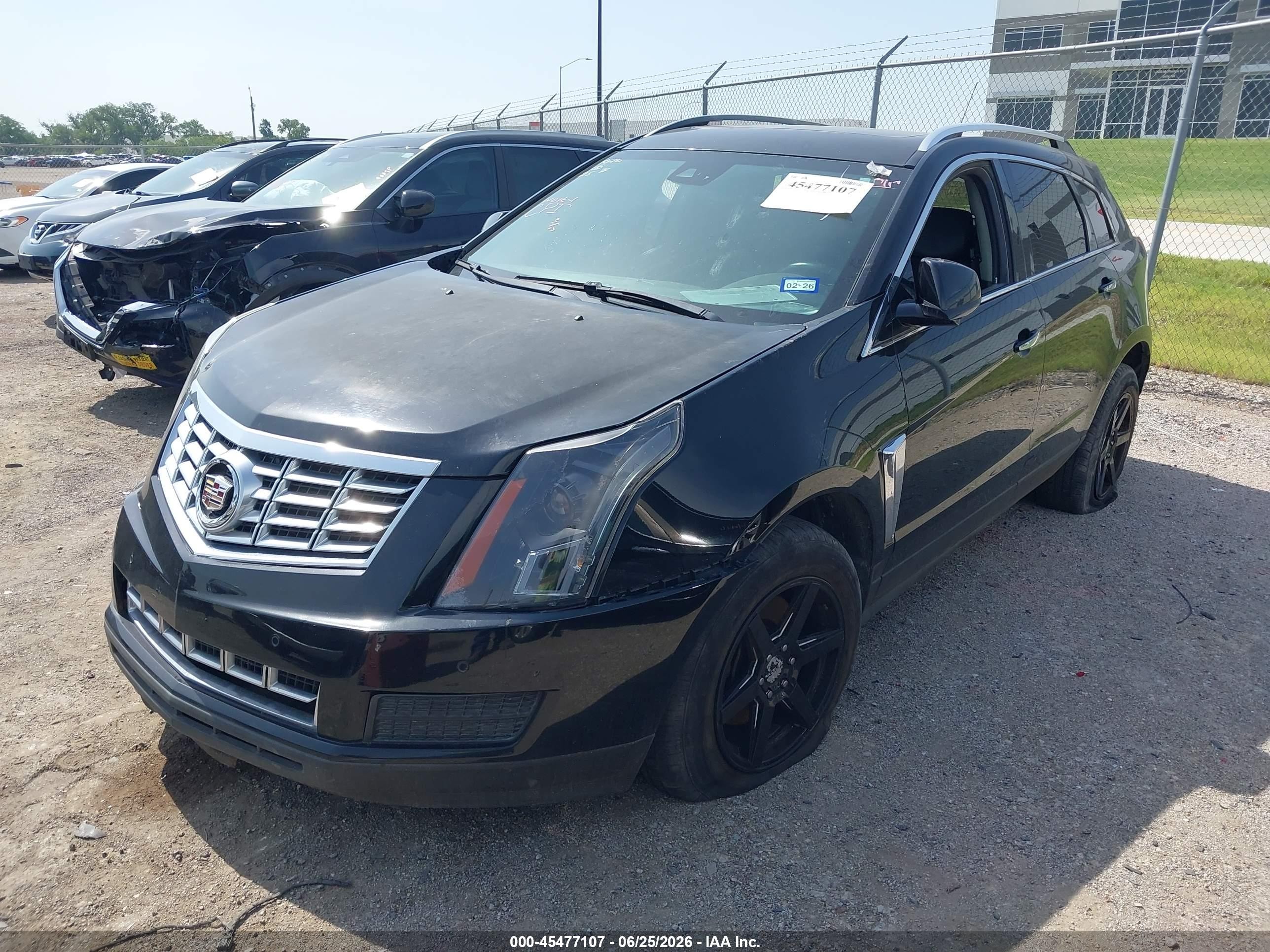 2015 Cadillac Srx Luxury Collection Black vin: 3GYFNEE35FS587674