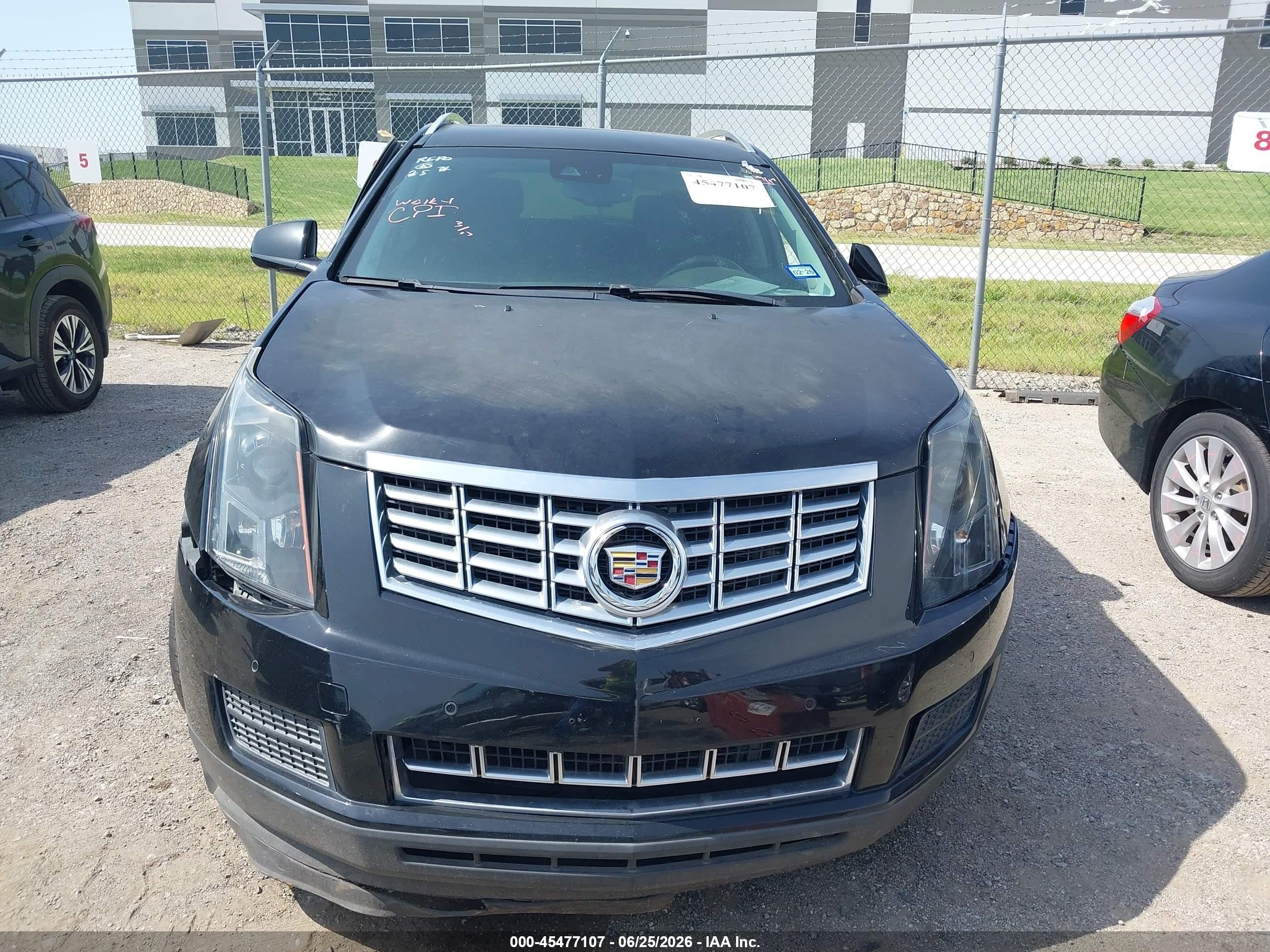 2015 Cadillac Srx Luxury Collection Black vin: 3GYFNEE35FS587674