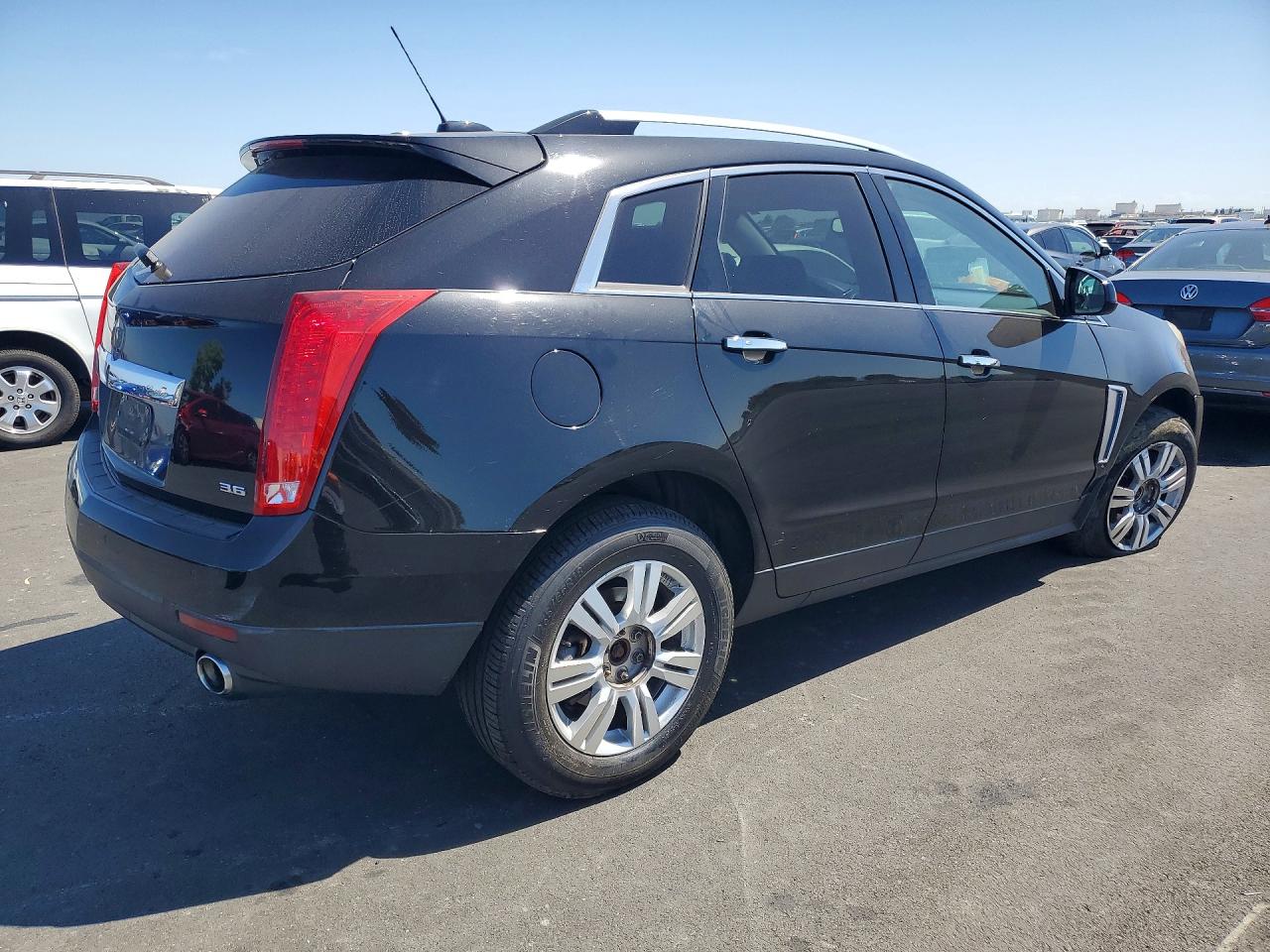 2015 Cadillac Srx Luxury Collection Black vin: 3GYFNEE35FS595161