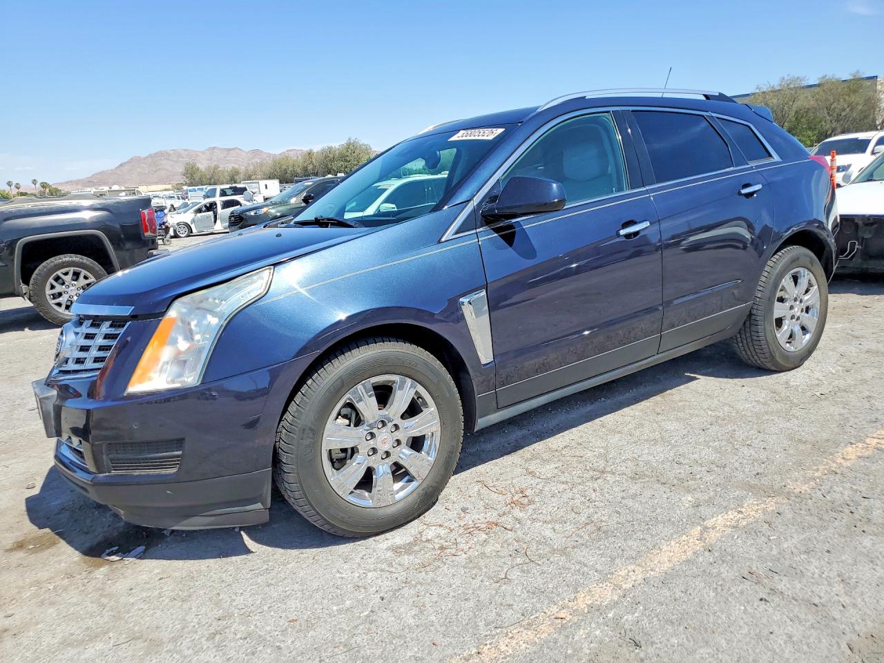2015 Cadillac Srx Luxury Collection Blue vin: 3GYFNEE35FS623766
