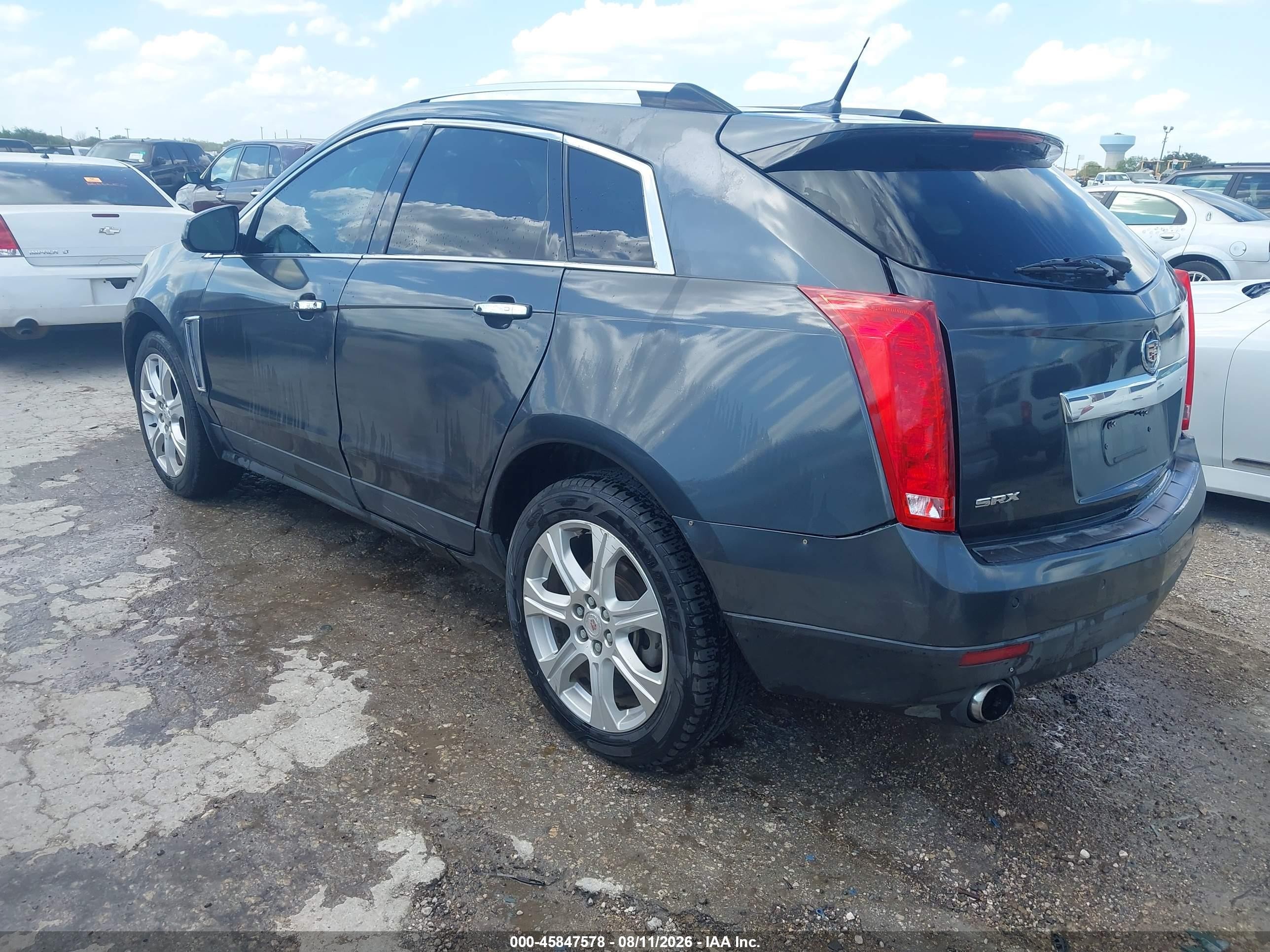 2013 Cadillac Srx Premium Collection Gray vin: 3GYFNEE36DS596428