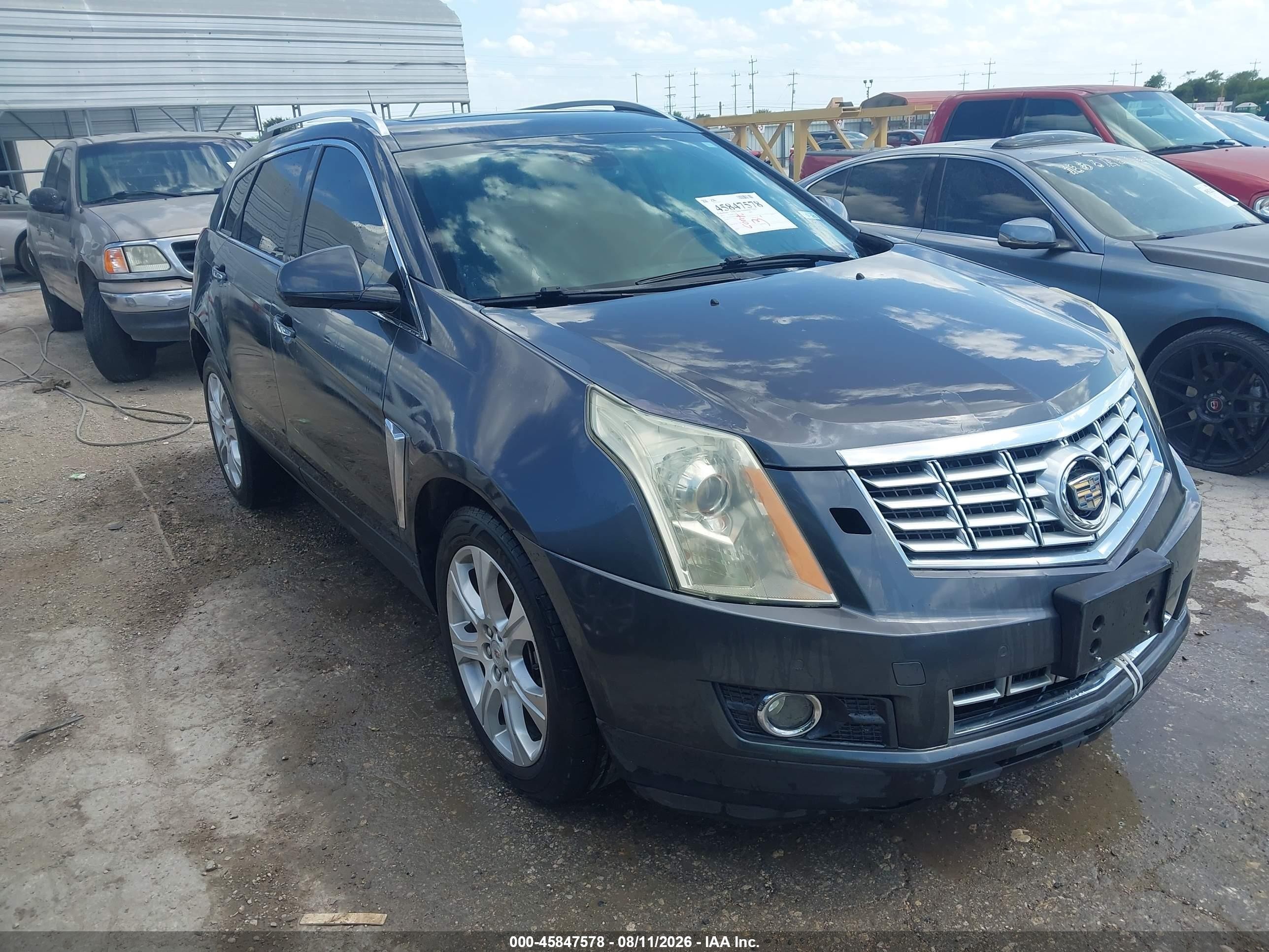 2013 Cadillac Srx Premium Collection Gray vin: 3GYFNEE36DS596428